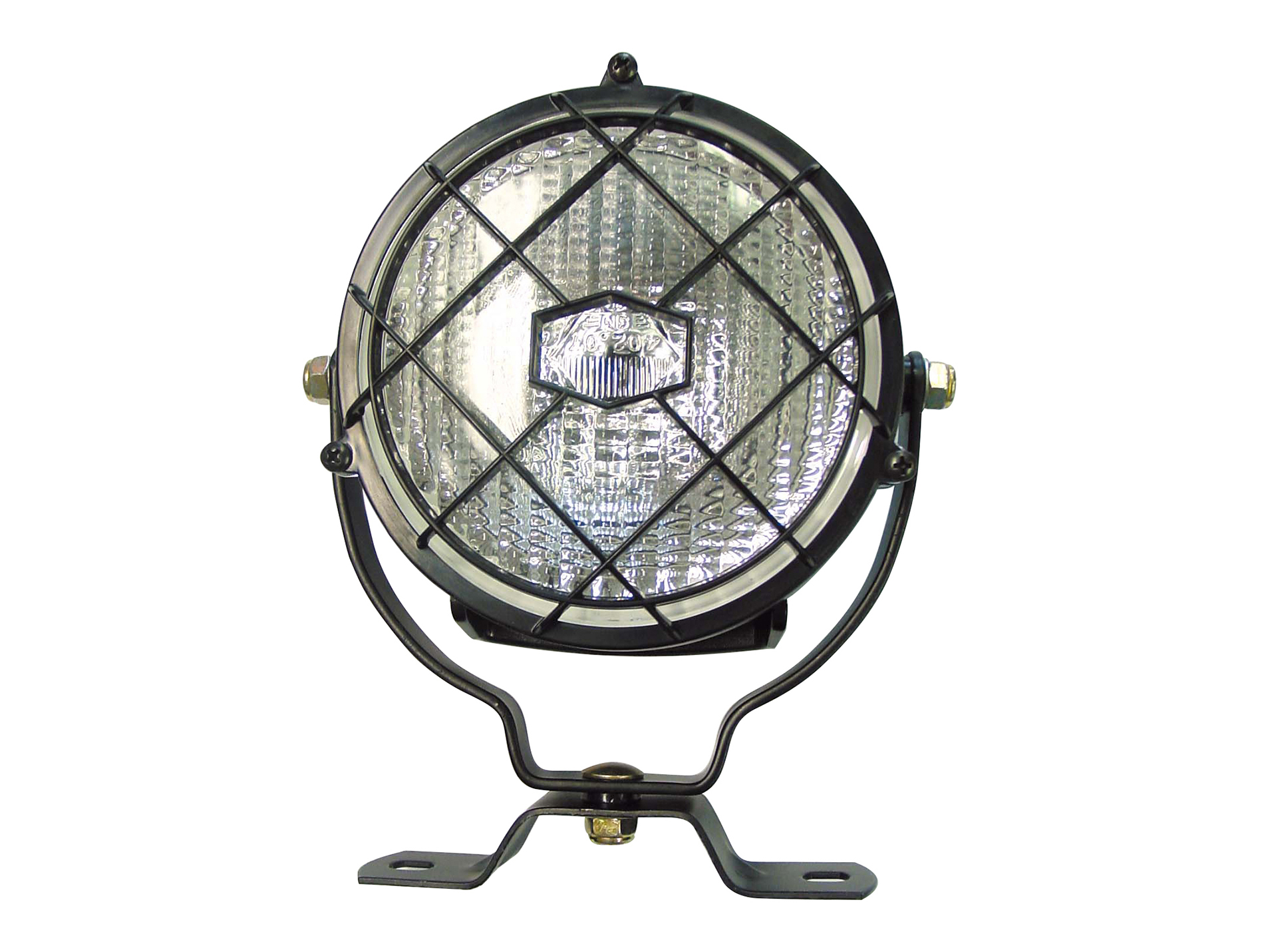 Phare de travail rond halogène grille et interrupteur