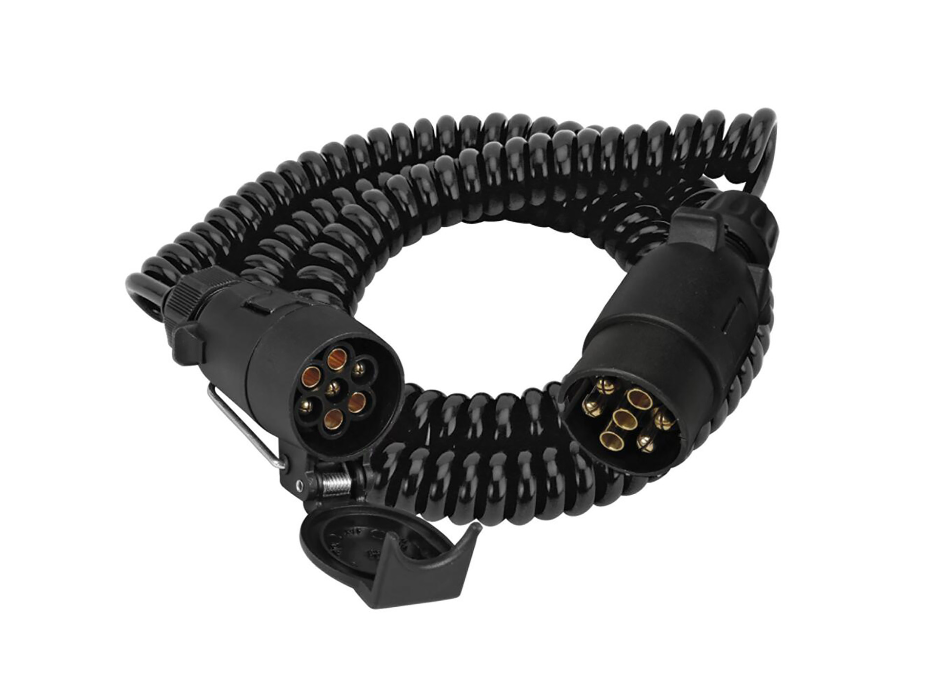 Rallonge spirale SPOTLIGHT 5 conducteurs 7 plots 5m