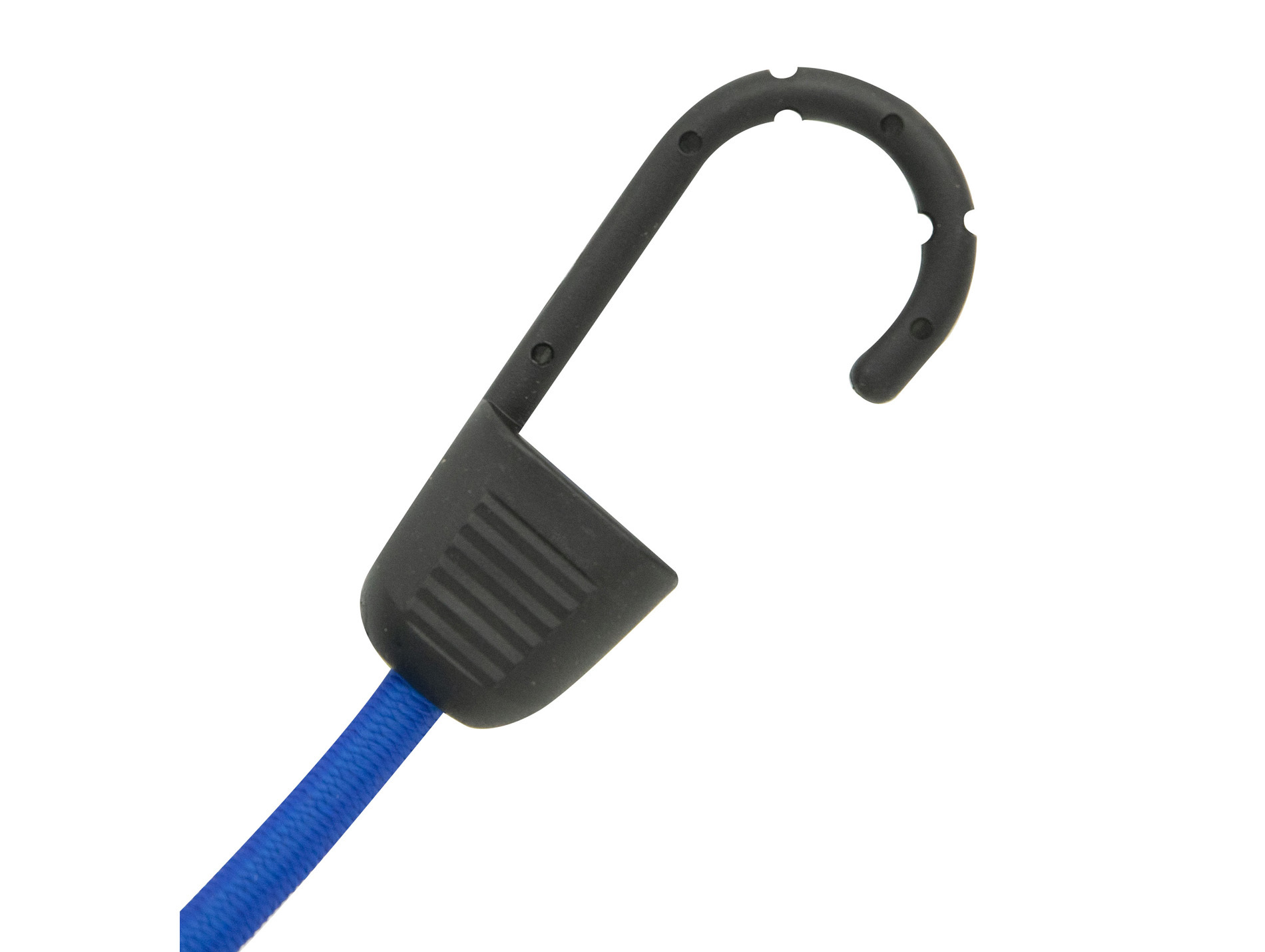 Sandow et crochet polypropylène Ø8mm L.60cm bleu x2