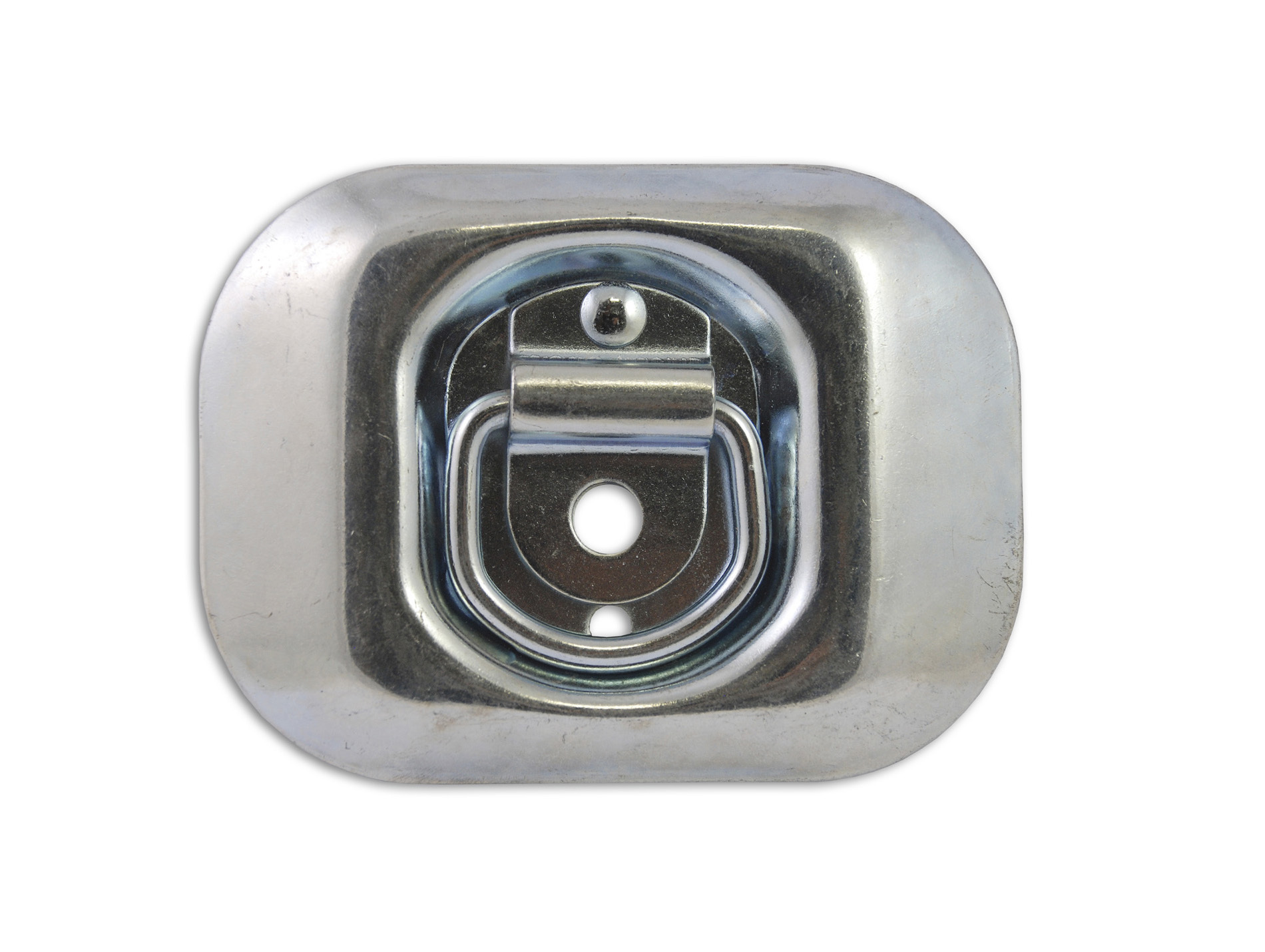 Anneau d'arrimage acier zingué L.130mm l.96mm 272Kg