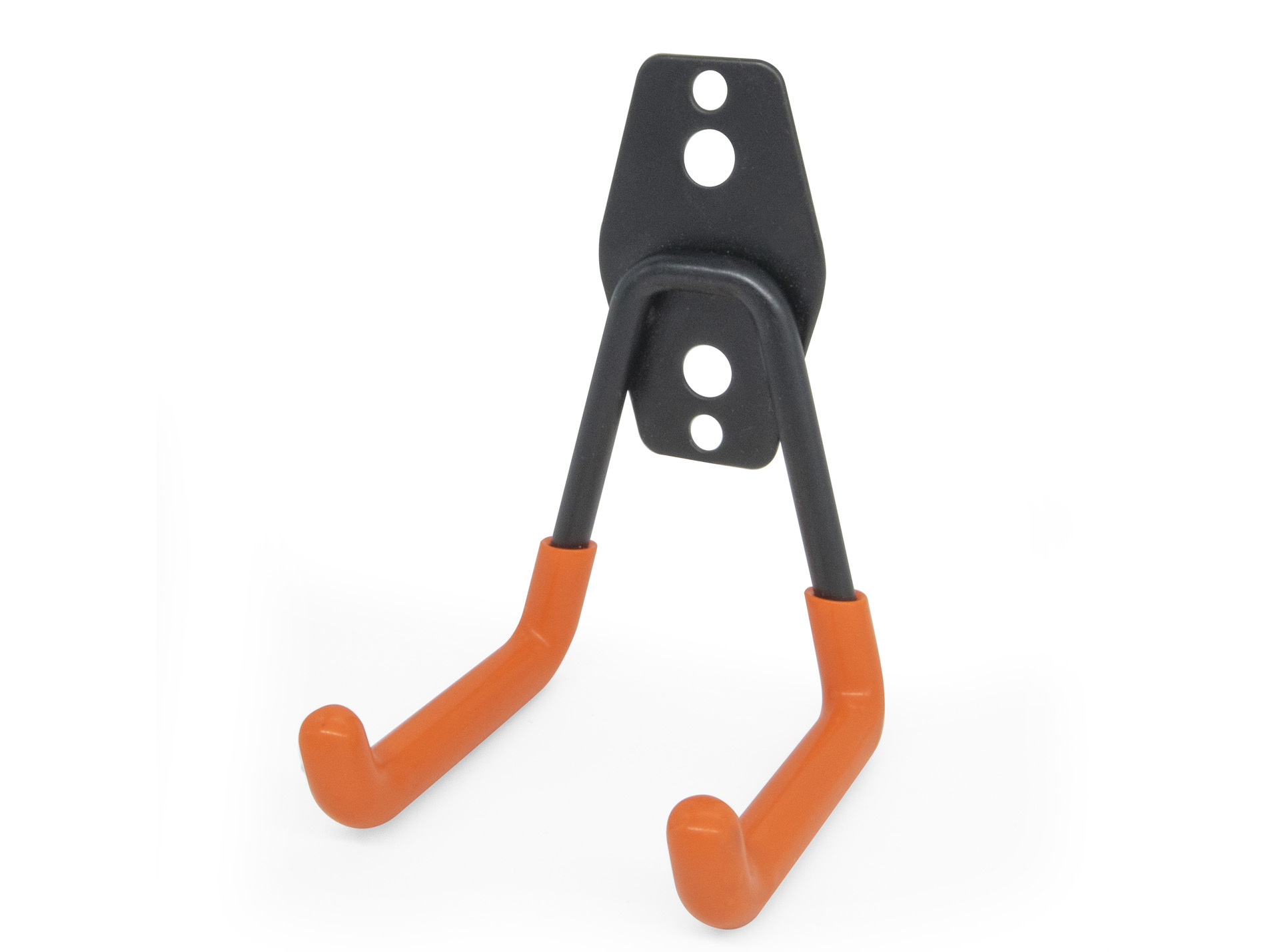 Crochet double pour garage acier PVC 10kg