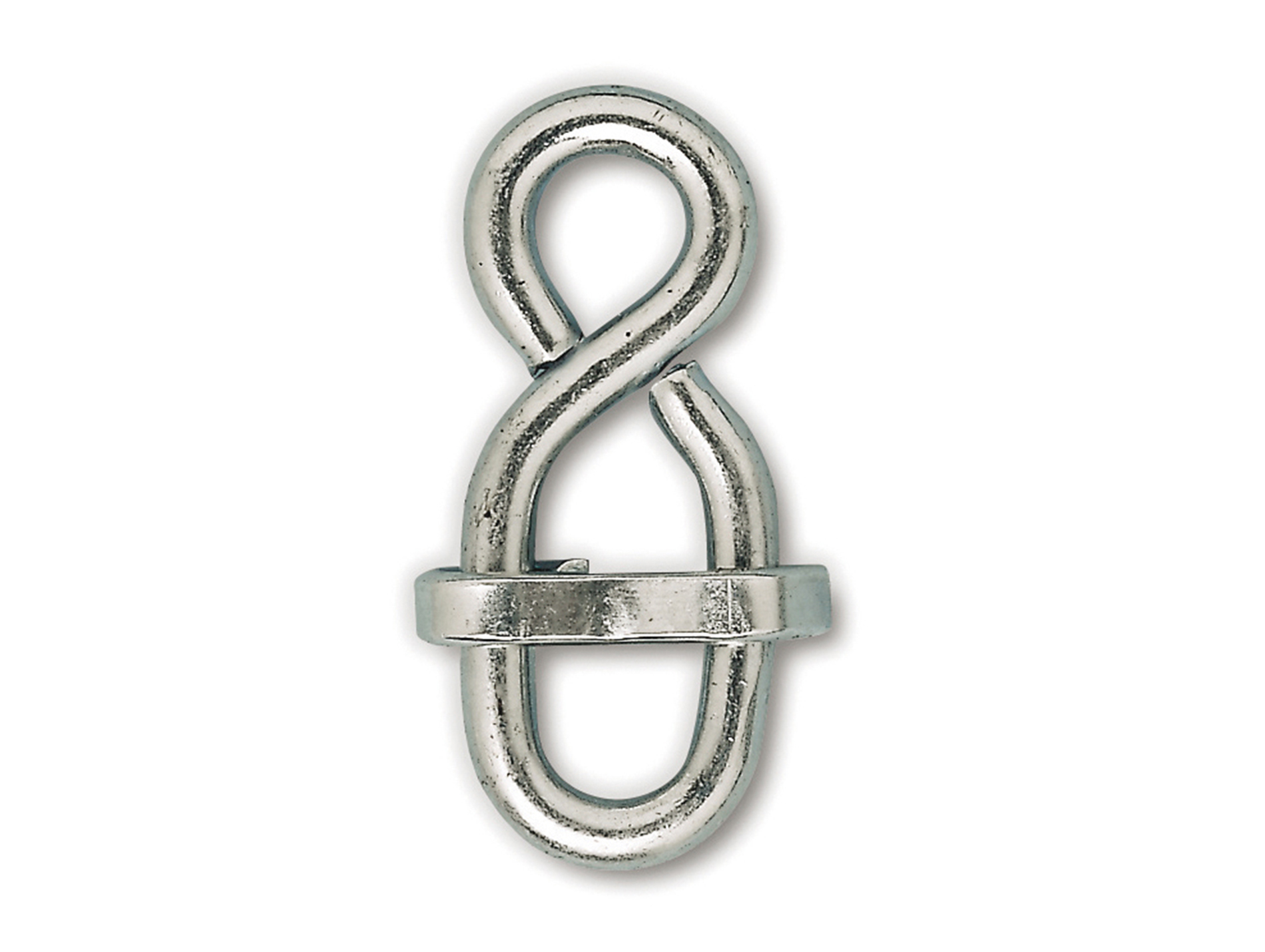 Huit de réglage acier zingué Ø8mm x2