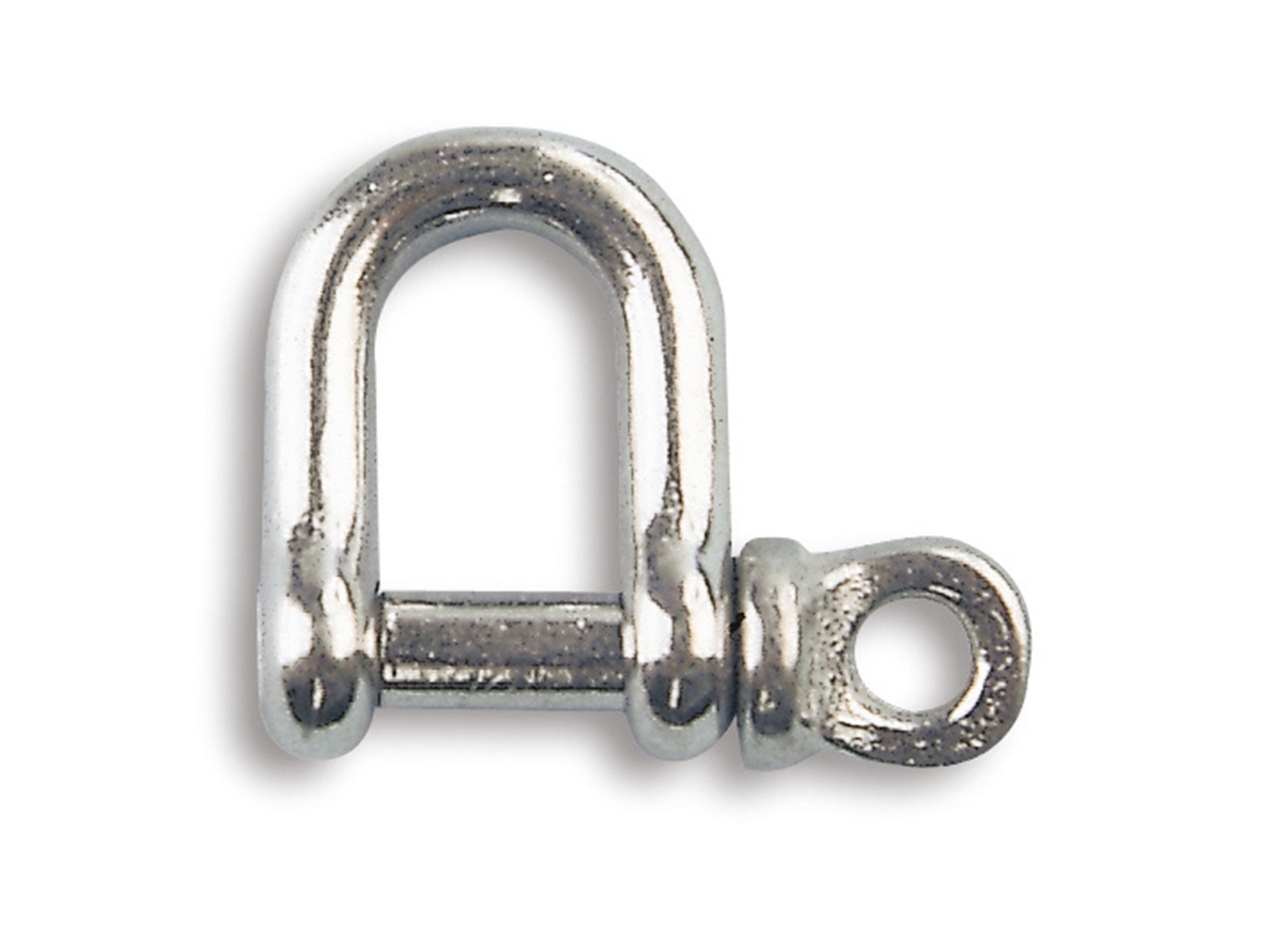 Manille droite inox axe 6mm