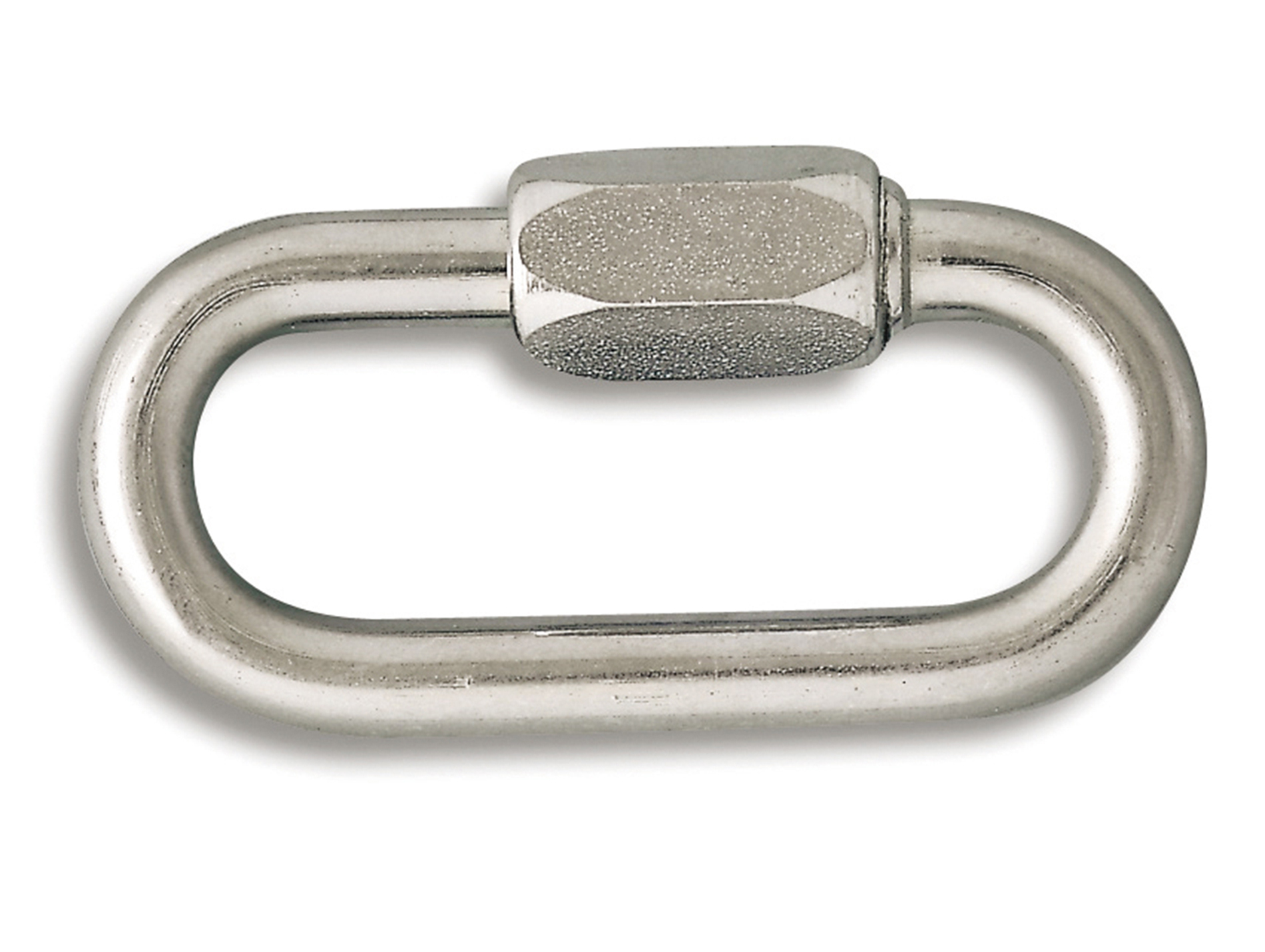 Maillon de jonction acier zingué Ø4mm x4