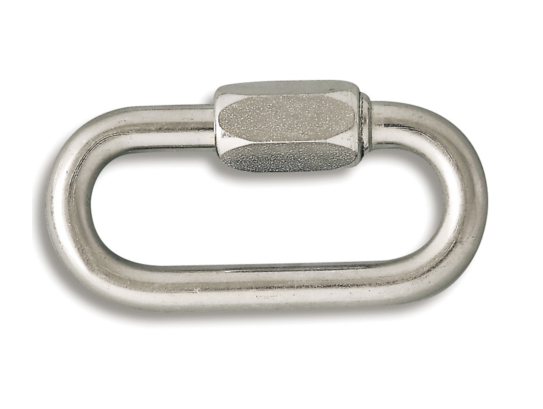 Maillon de jonction acier zingué Ø6mm x2