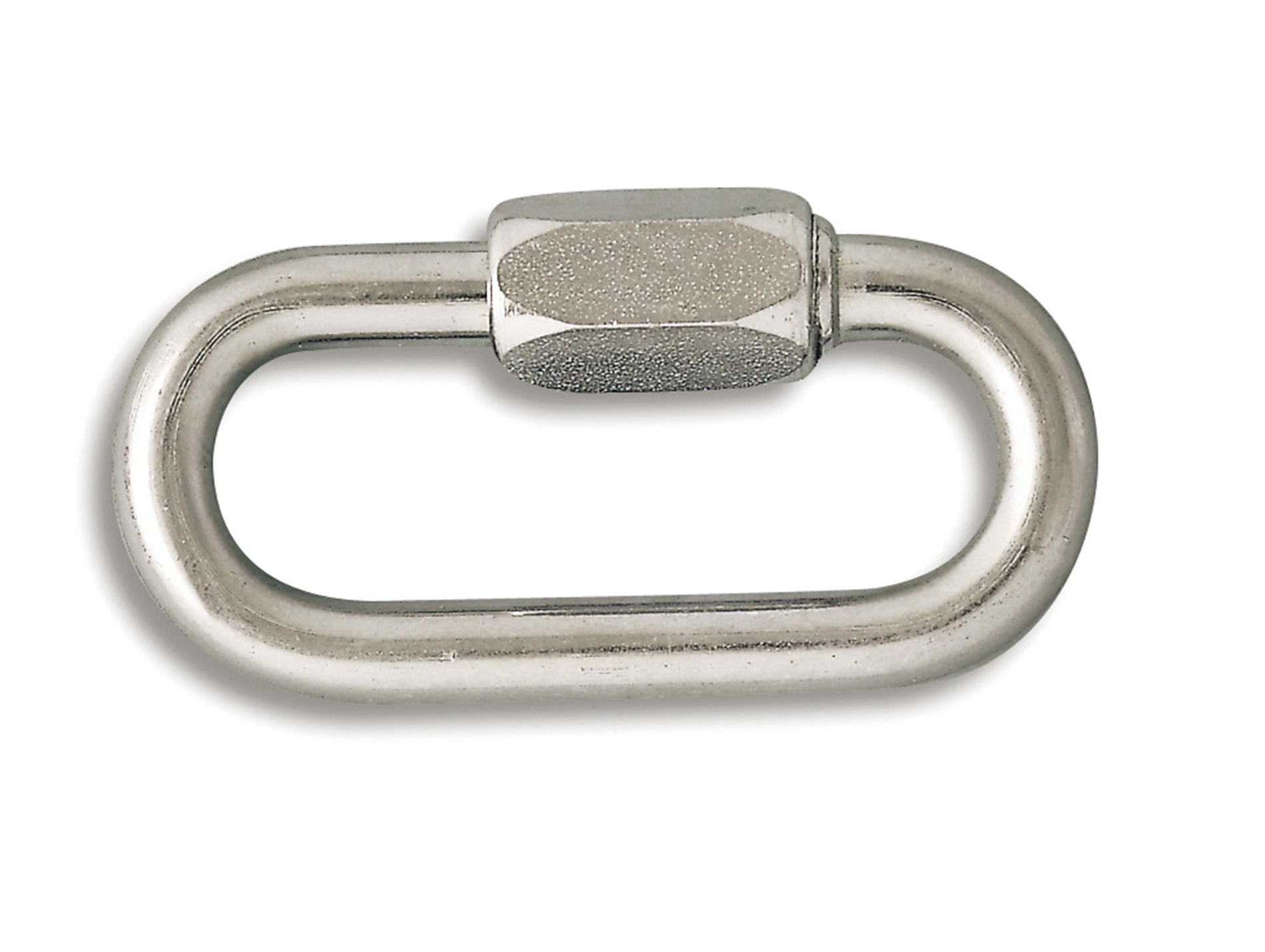 Maillon de jonction acier zingué Ø7mm x2