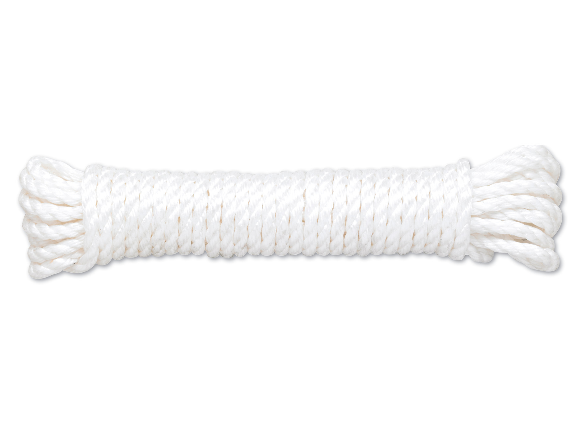 Corde torsadée polypropylène Ø8mm 20m blanc