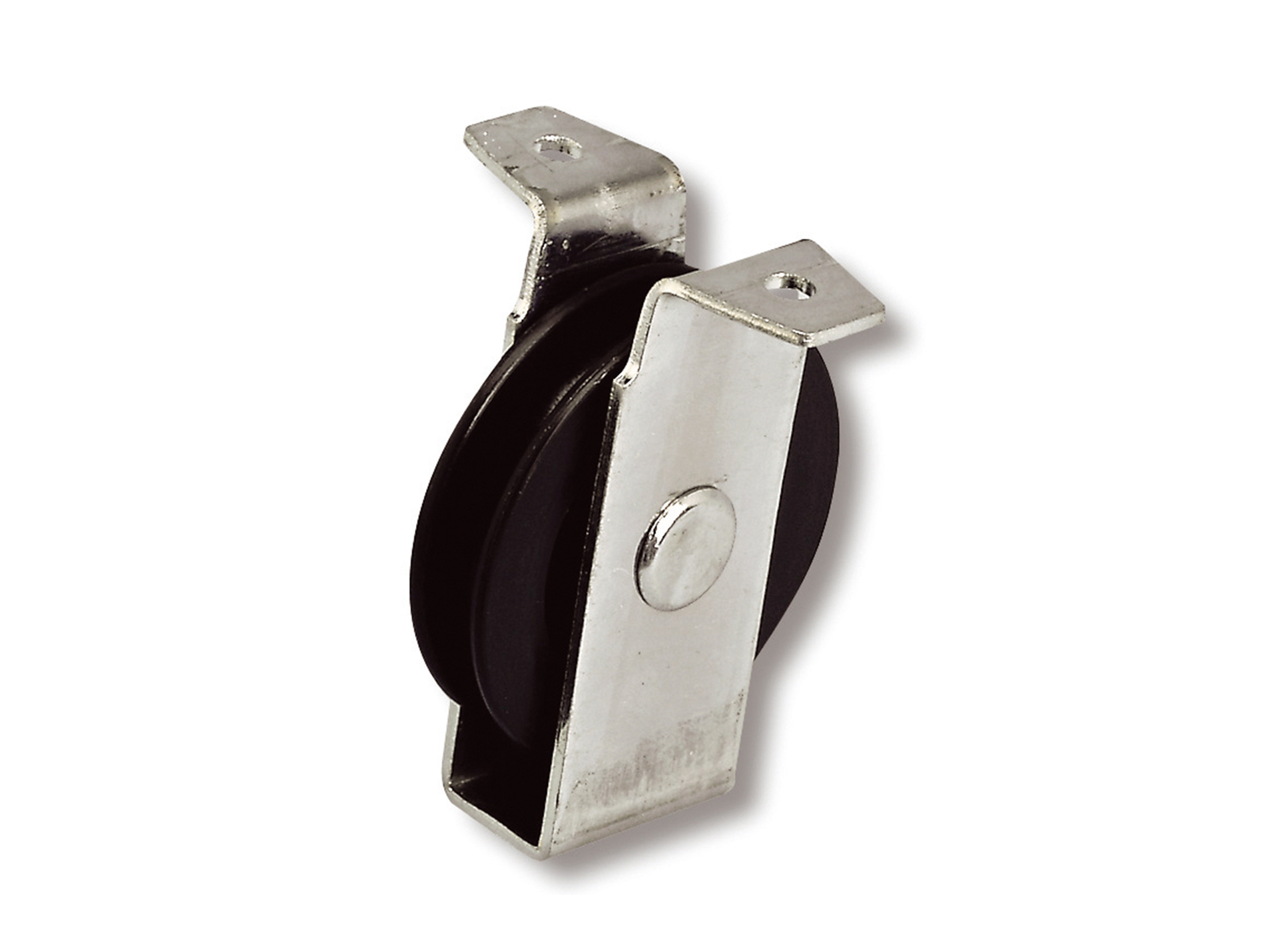 Poulie à chappe acier zingué Ø40mm