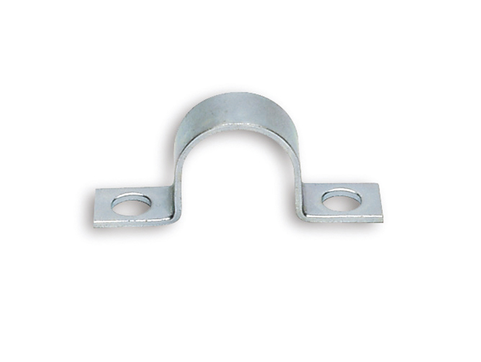 Patte fixation acier zingué L.52mm x2