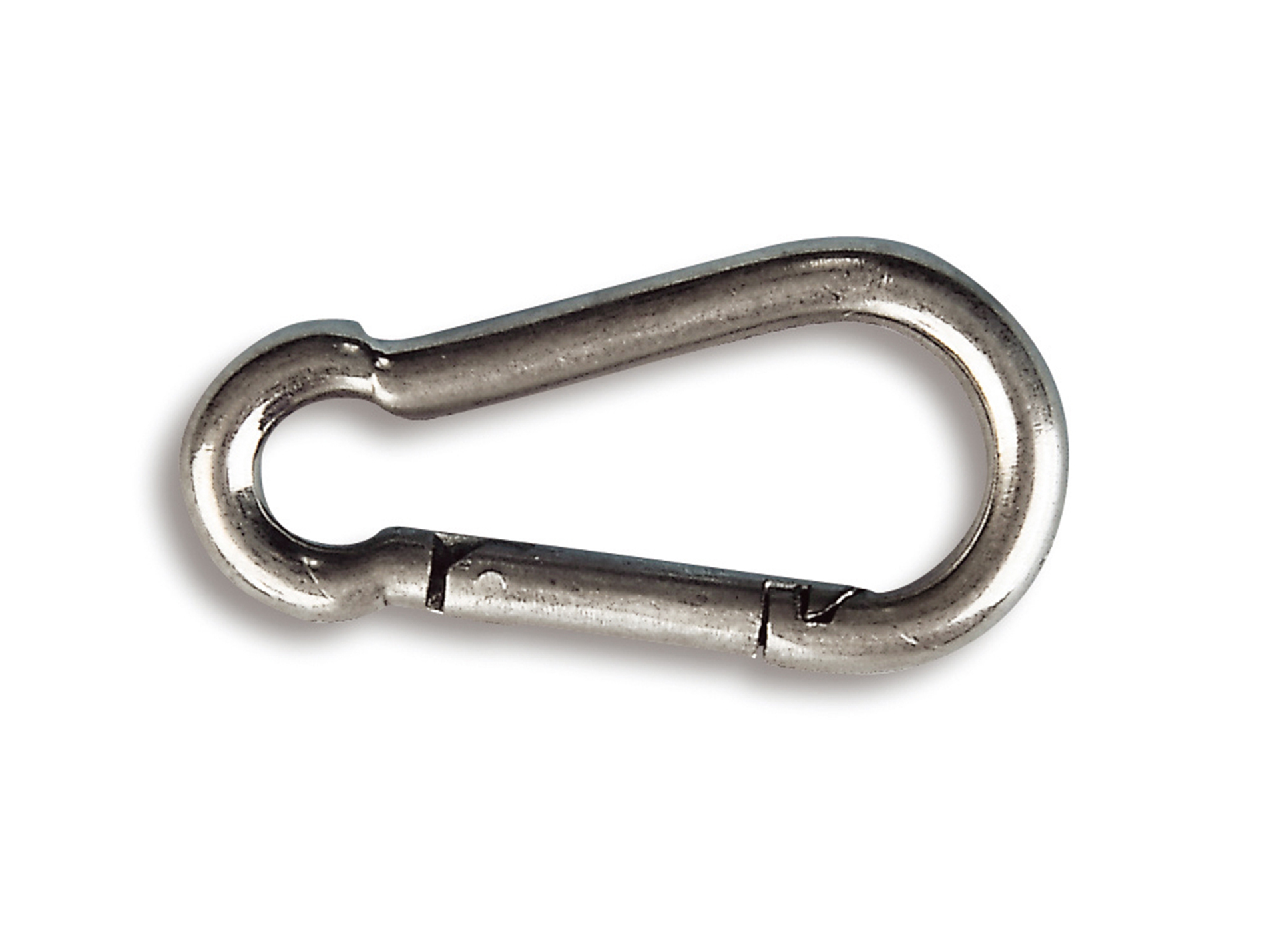 Mousqueton pompier inox Ø5mm L.50mm