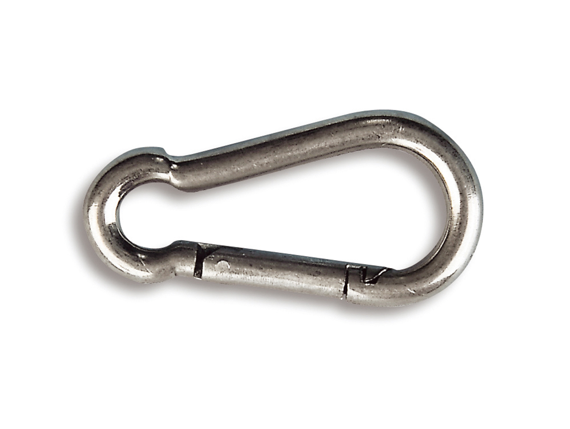 Mousqueton pompier inox Ø6mm L.60mm