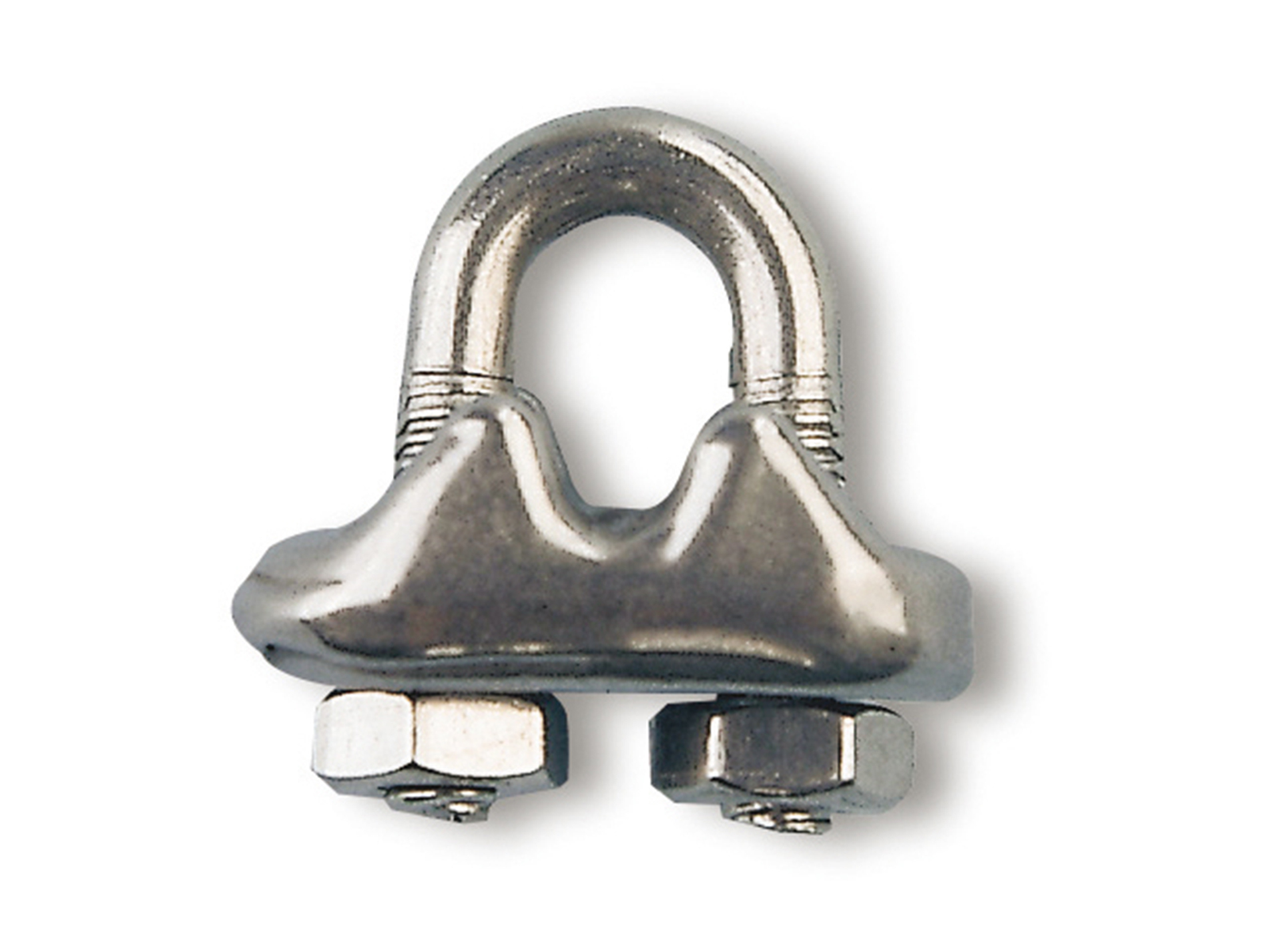 Serre-câble étrier inox pour câbles Ø10mm