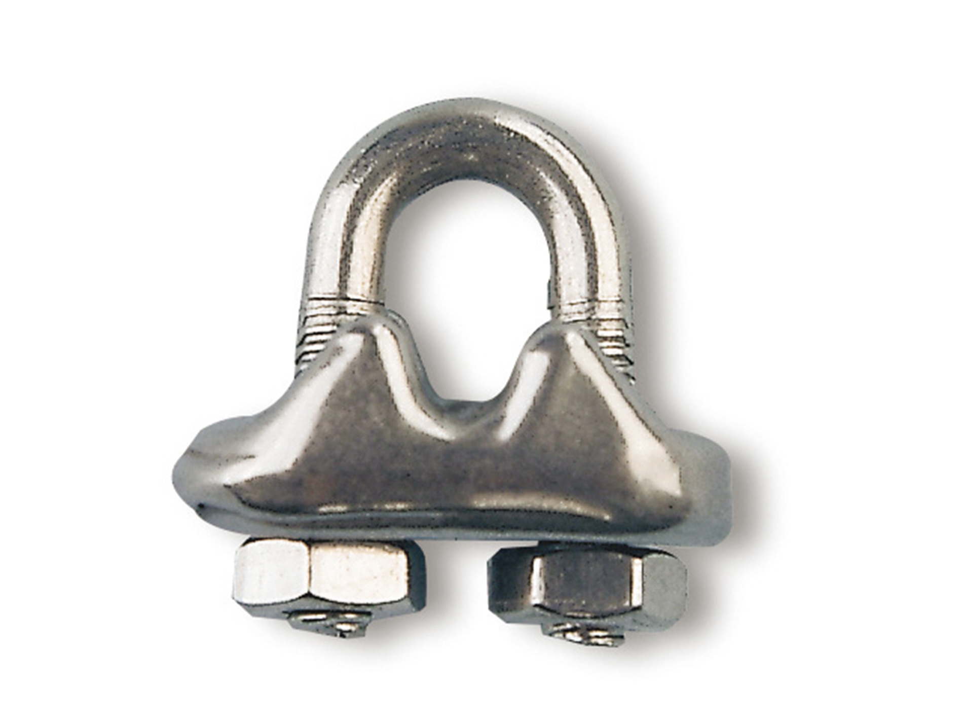 Serre-câble étrier inox pour câbles Ø8mm