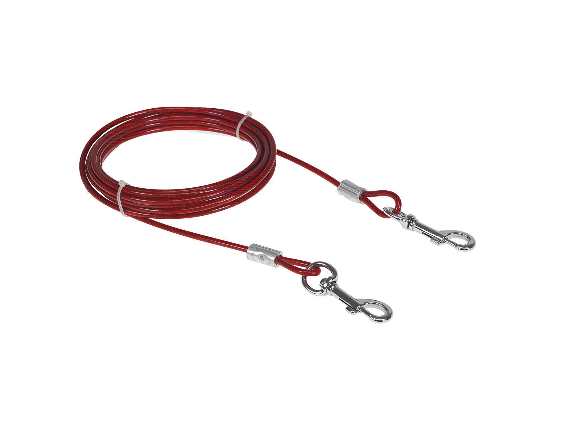 Câble d'attache Ø5mm 4.5m rouge