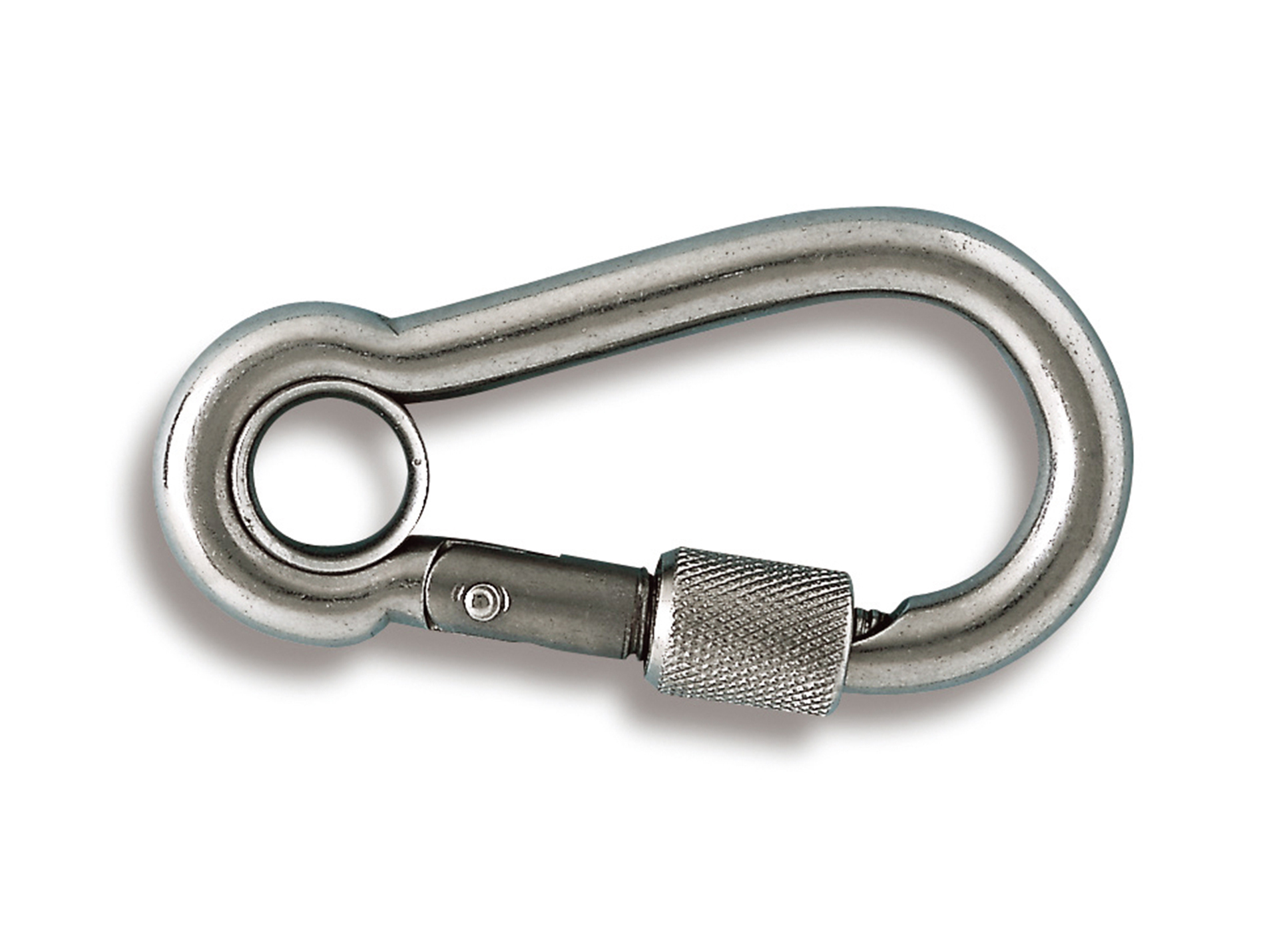 Mousqueton à vis inox Ø8mm L.80mm