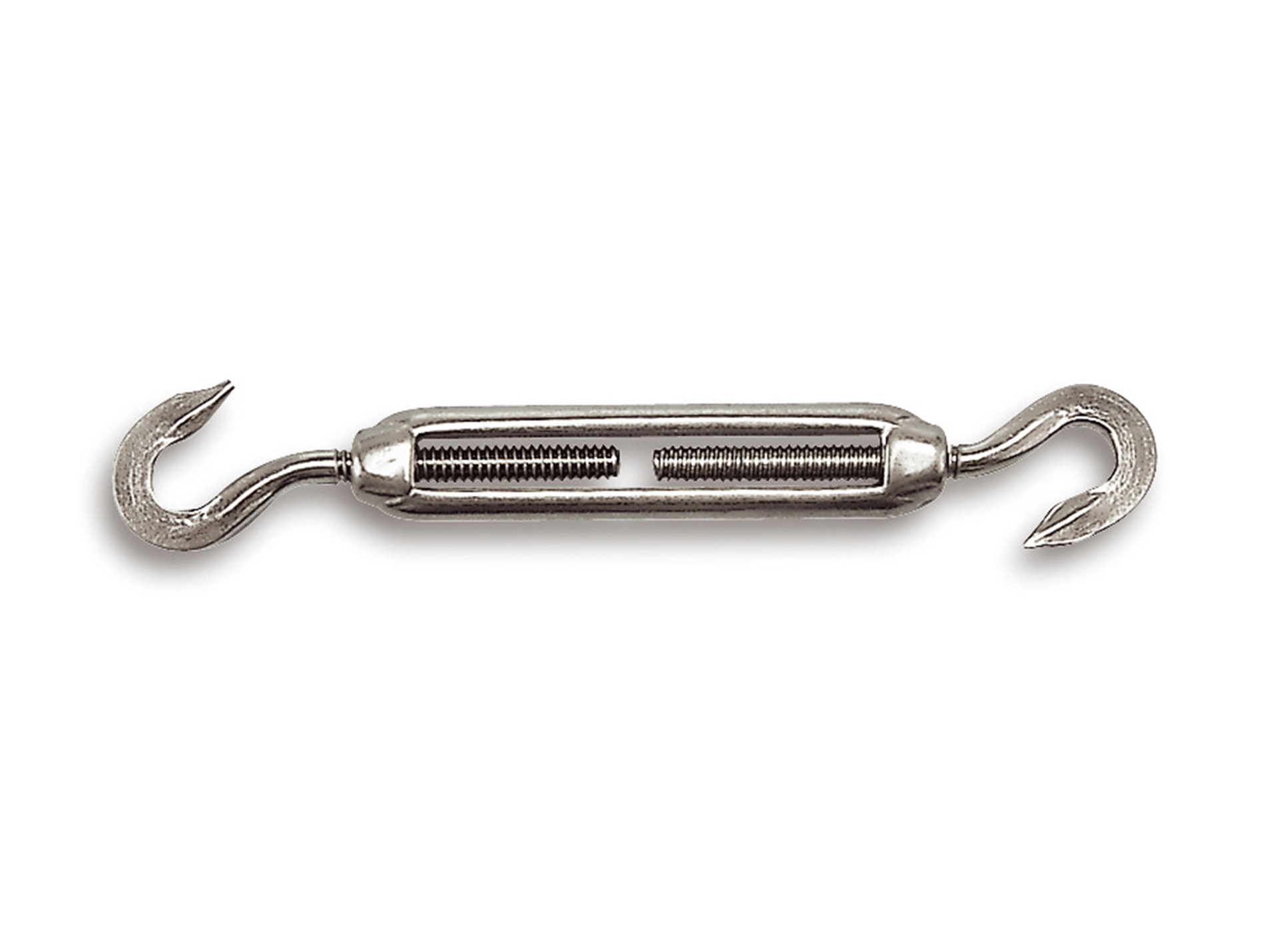 Tendeur 2 crochets inox pour câble Ø8mm 165Kg