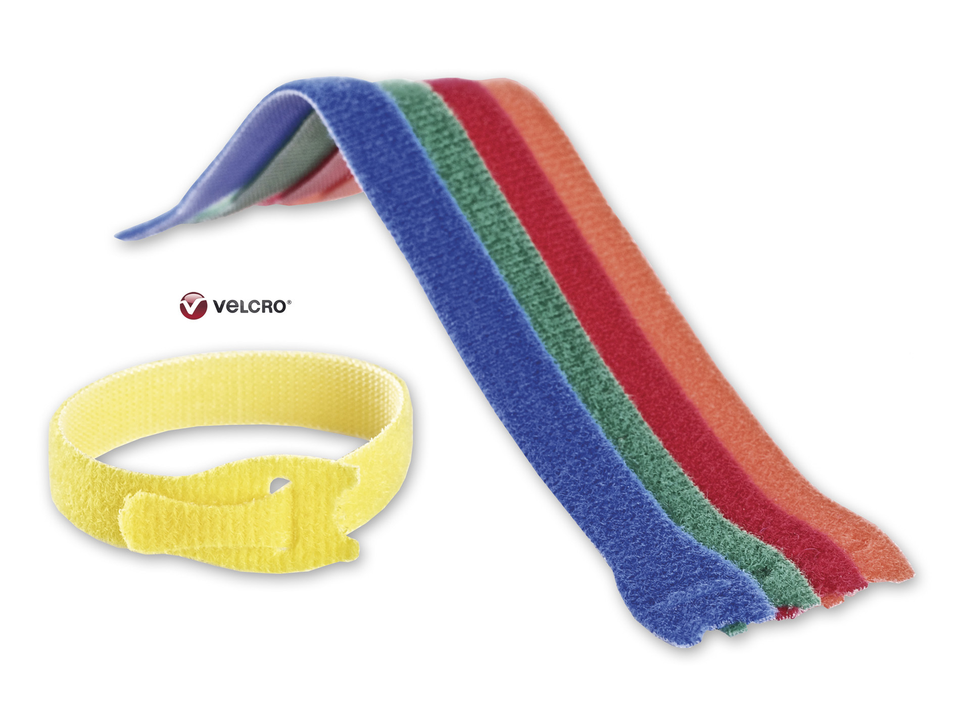 Attache serre-câble auto-agrippante 12mm 20cm x5