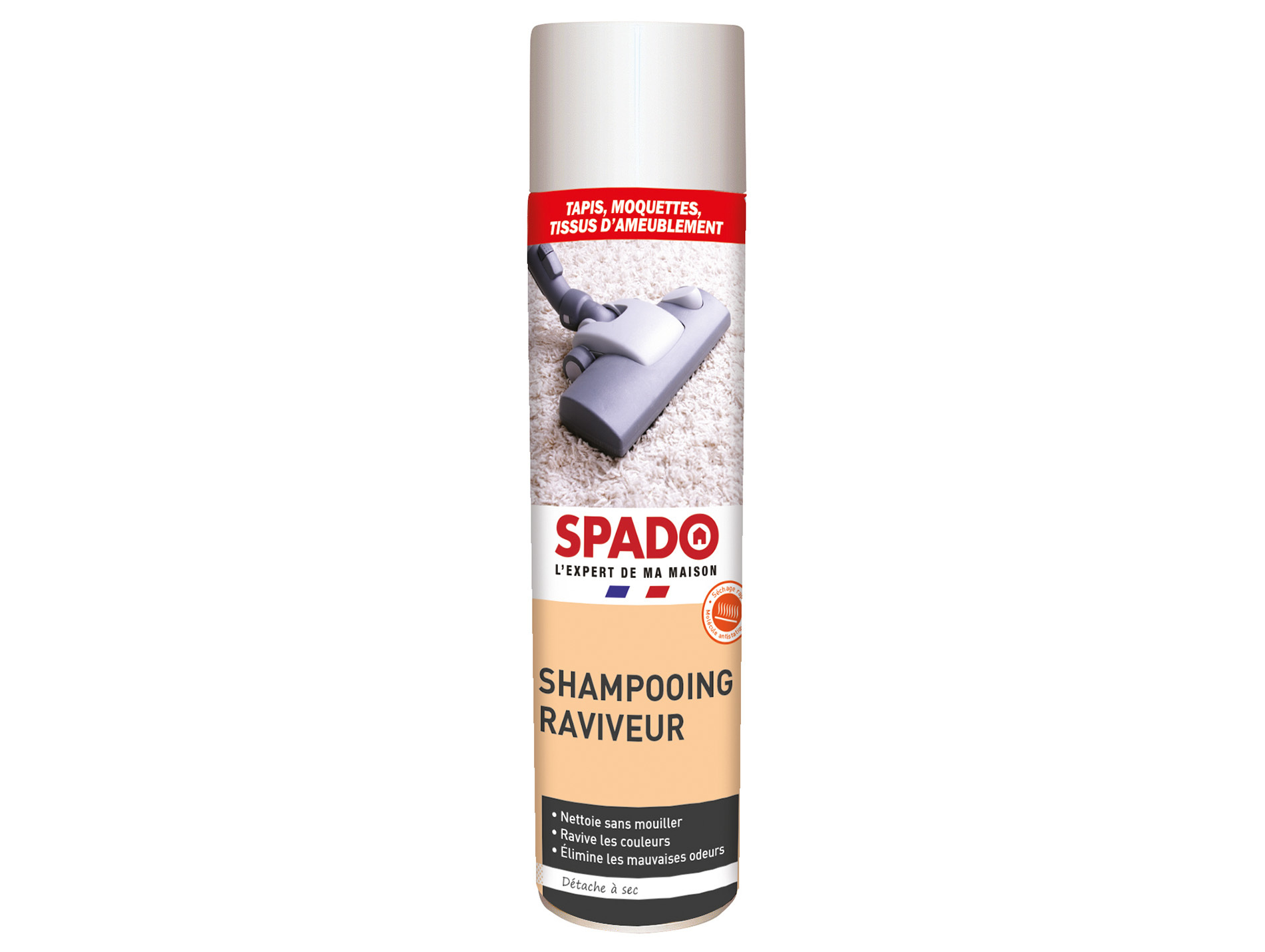 Shampoing raviveur de moquettes et tapis SPADO 600ml