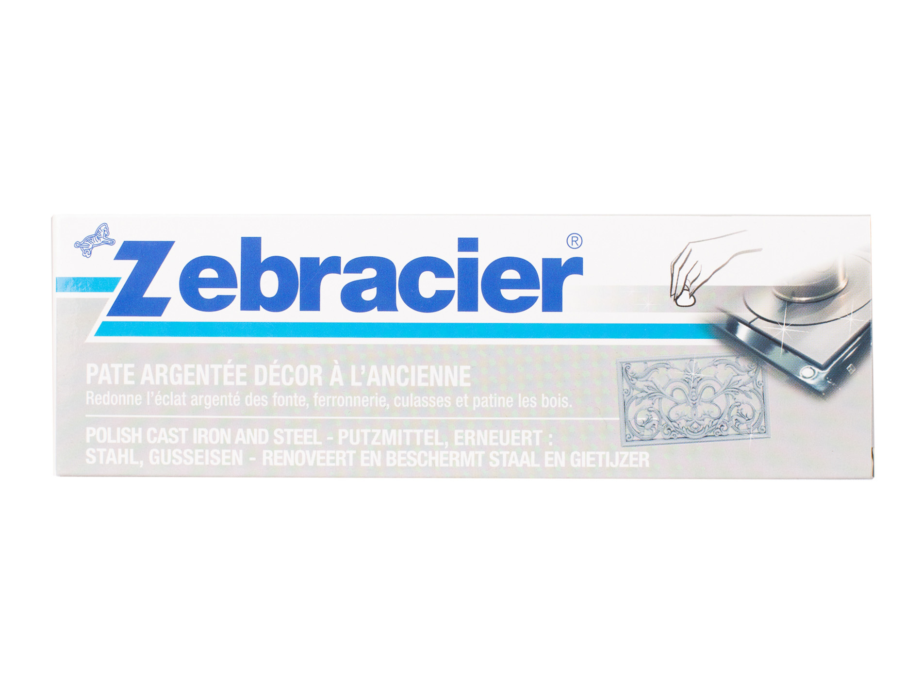 Crème décor éclat argent Zebracier 100ML