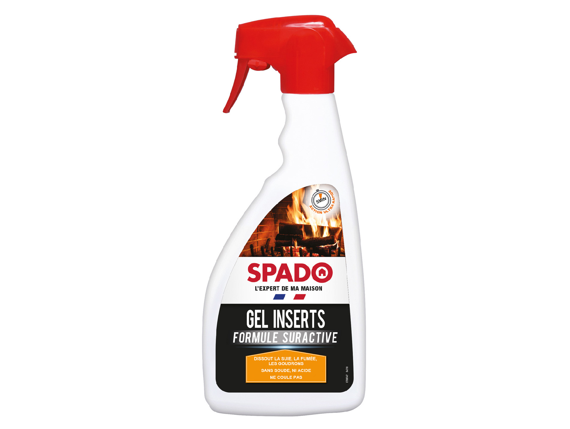 Nettoyant pour inserts en vaporisateur SPADO 500ML