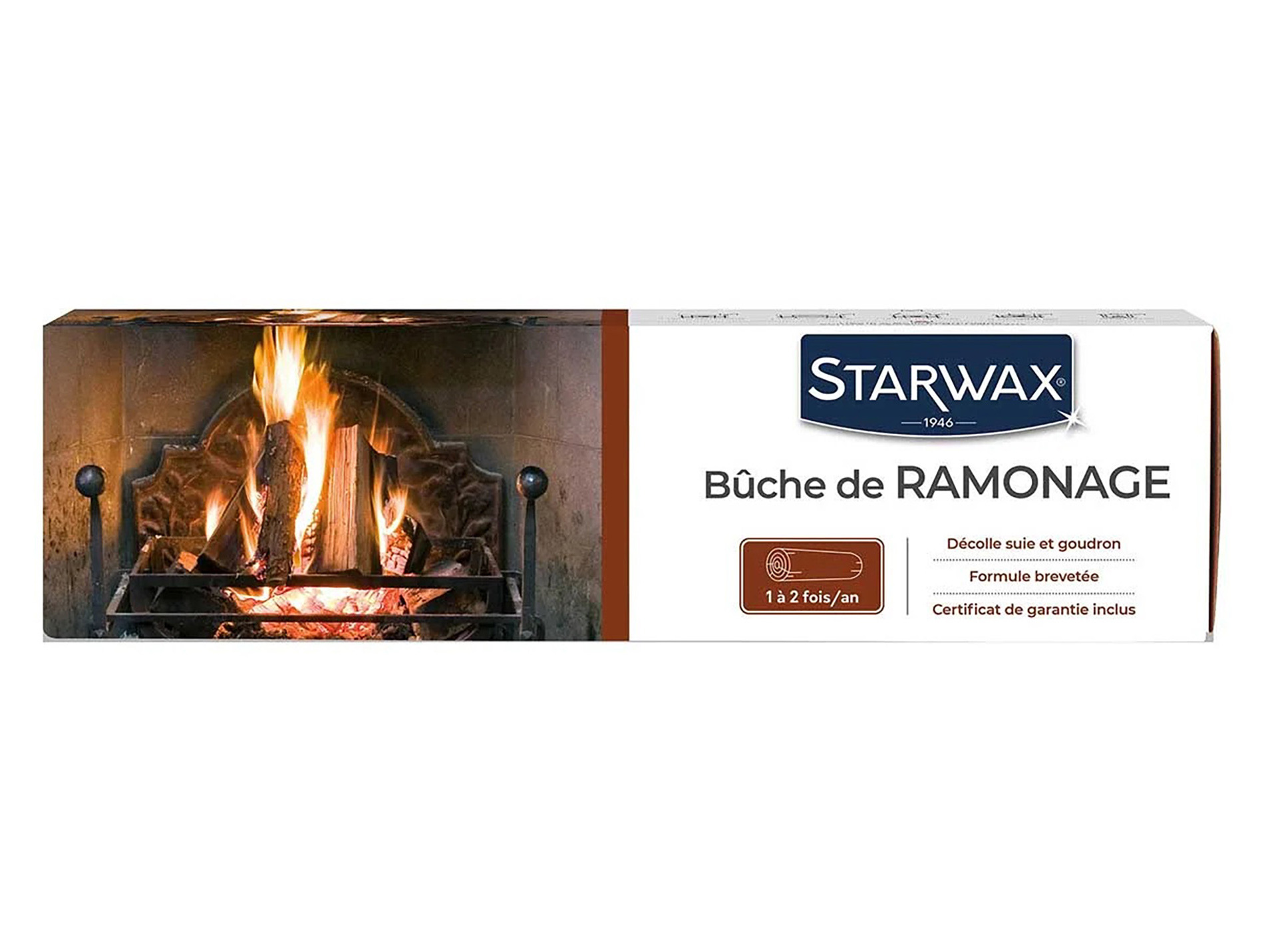 Bûche de ramonage STARWAX