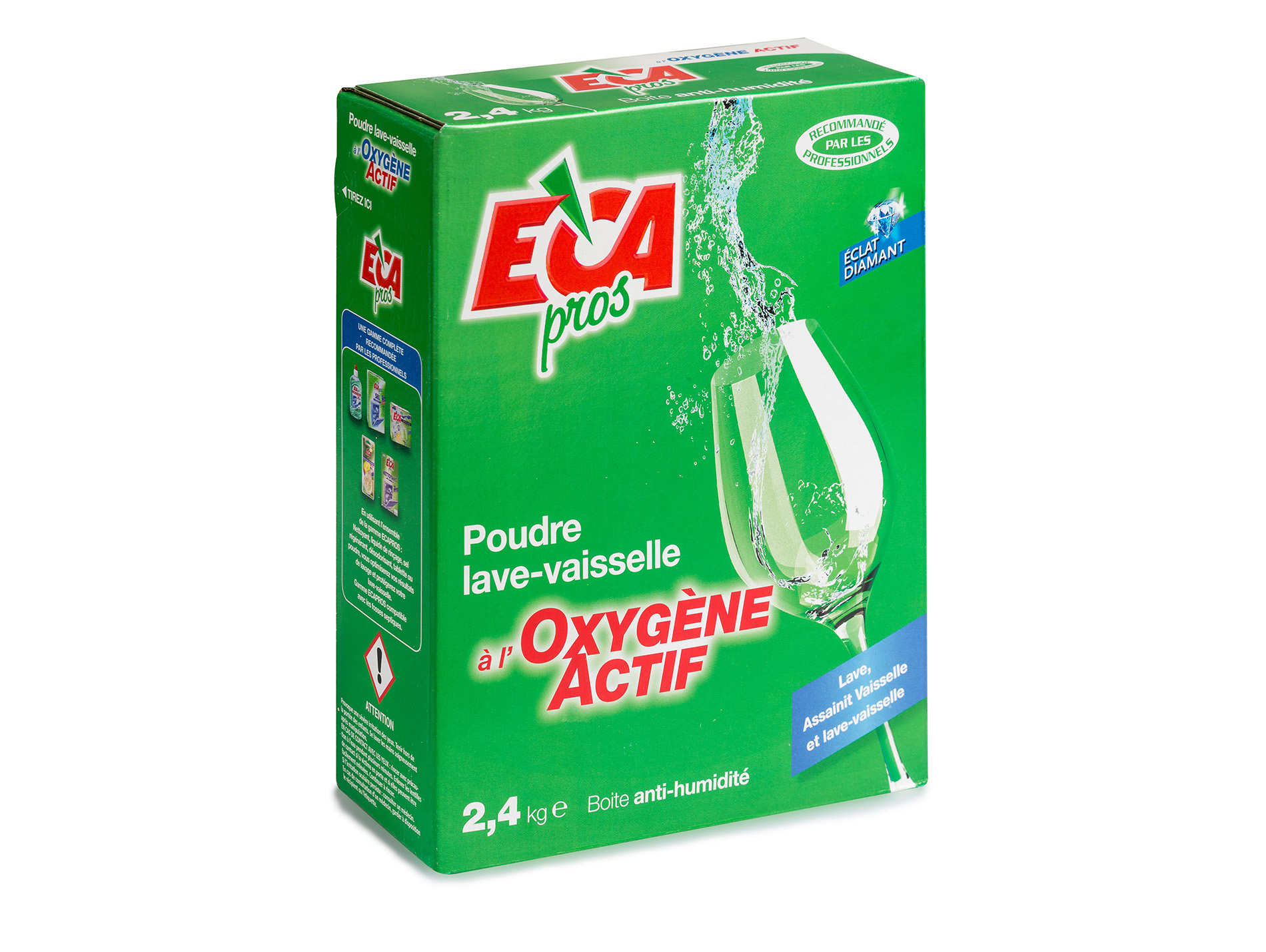 Poudre de lavage pour lave-vaisselle 2,4kg