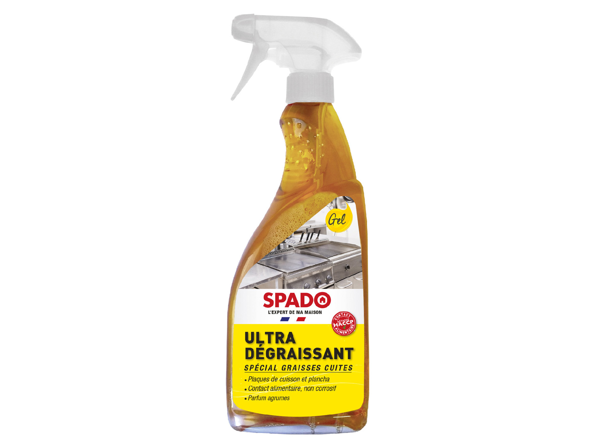 Ultra dégraissant en gel SPADO 750ml