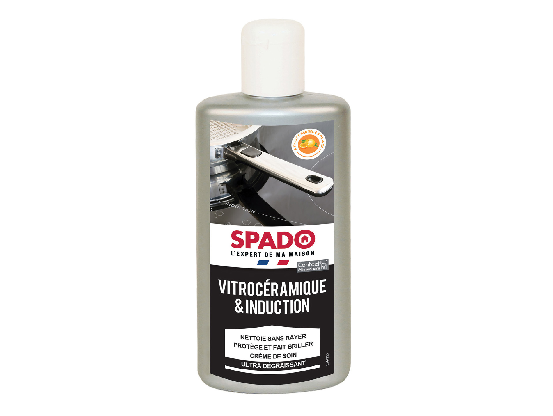 Nettoyant vitrocéramique & induction SPADO 250ml