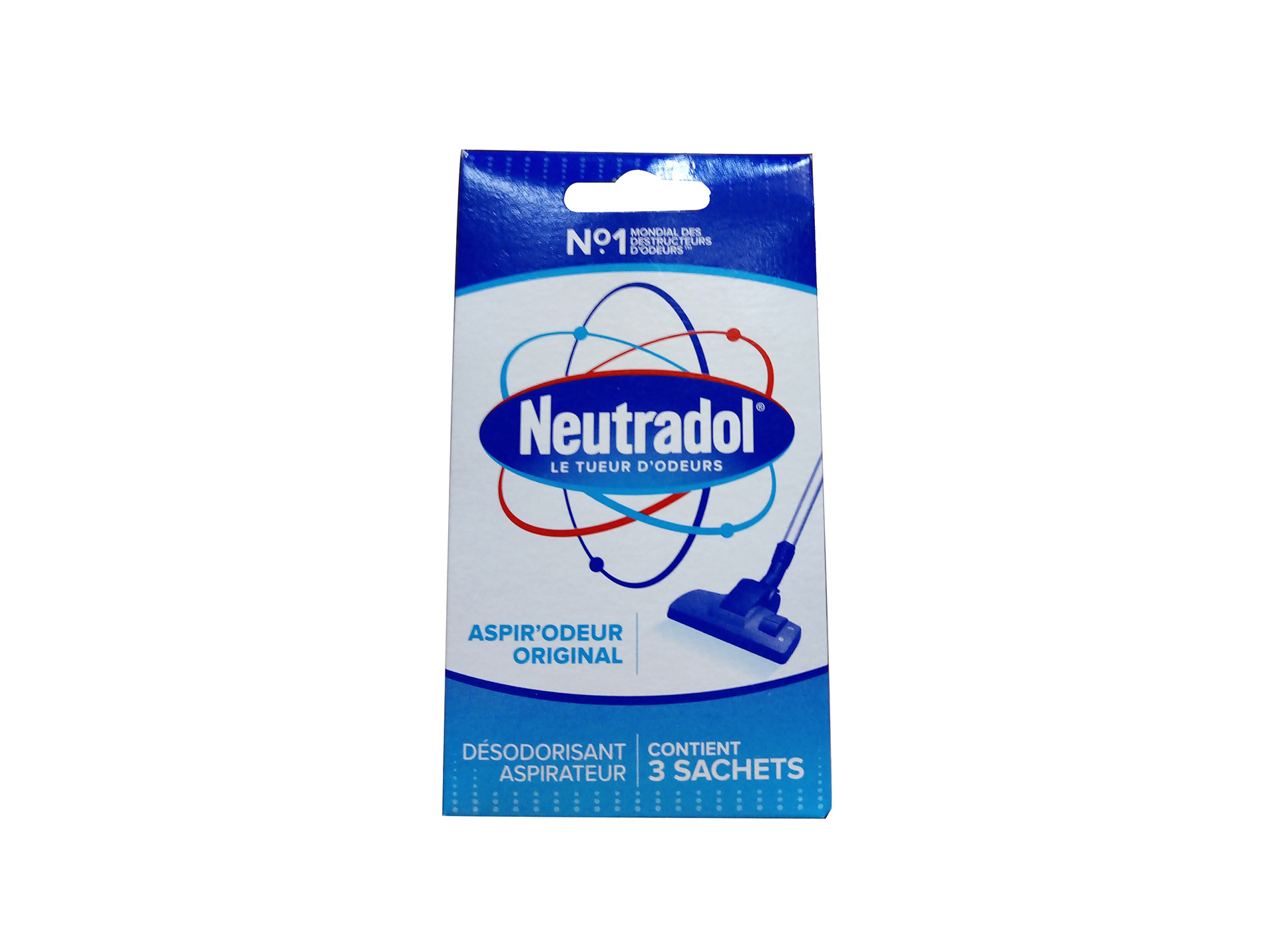 Désodorisant NEUTRADOL d'aspirateur x3