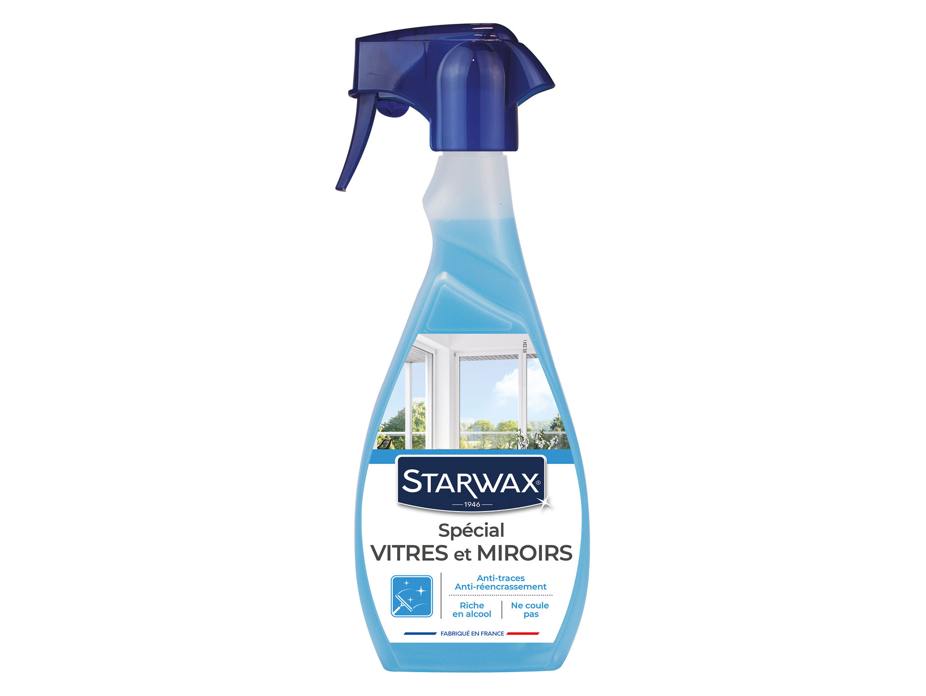 Nettoyant à l'alcool spécial vitres et miroirs STARWAX spray 5L