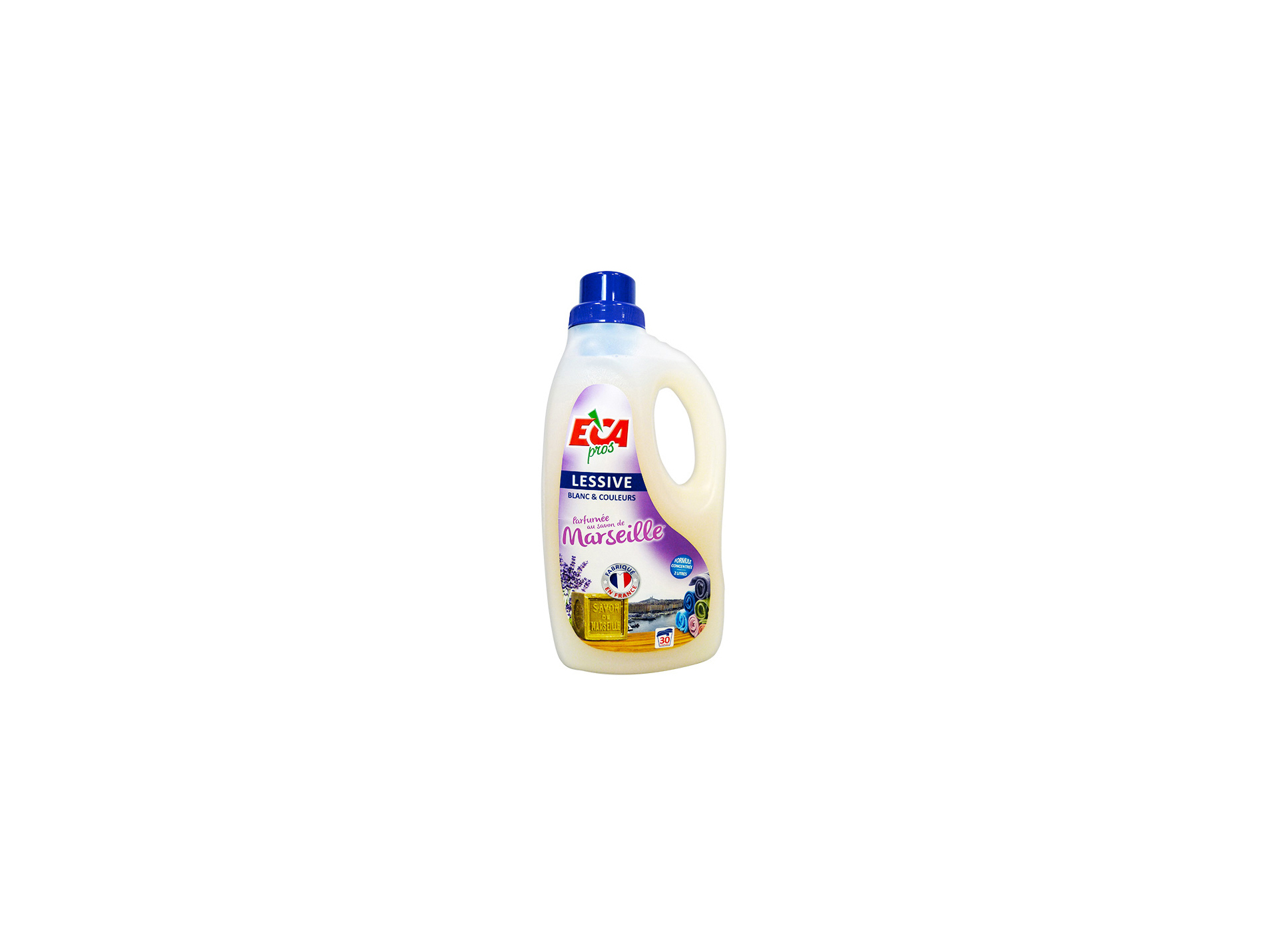 Lessive liquide au savon de Marseille 2L