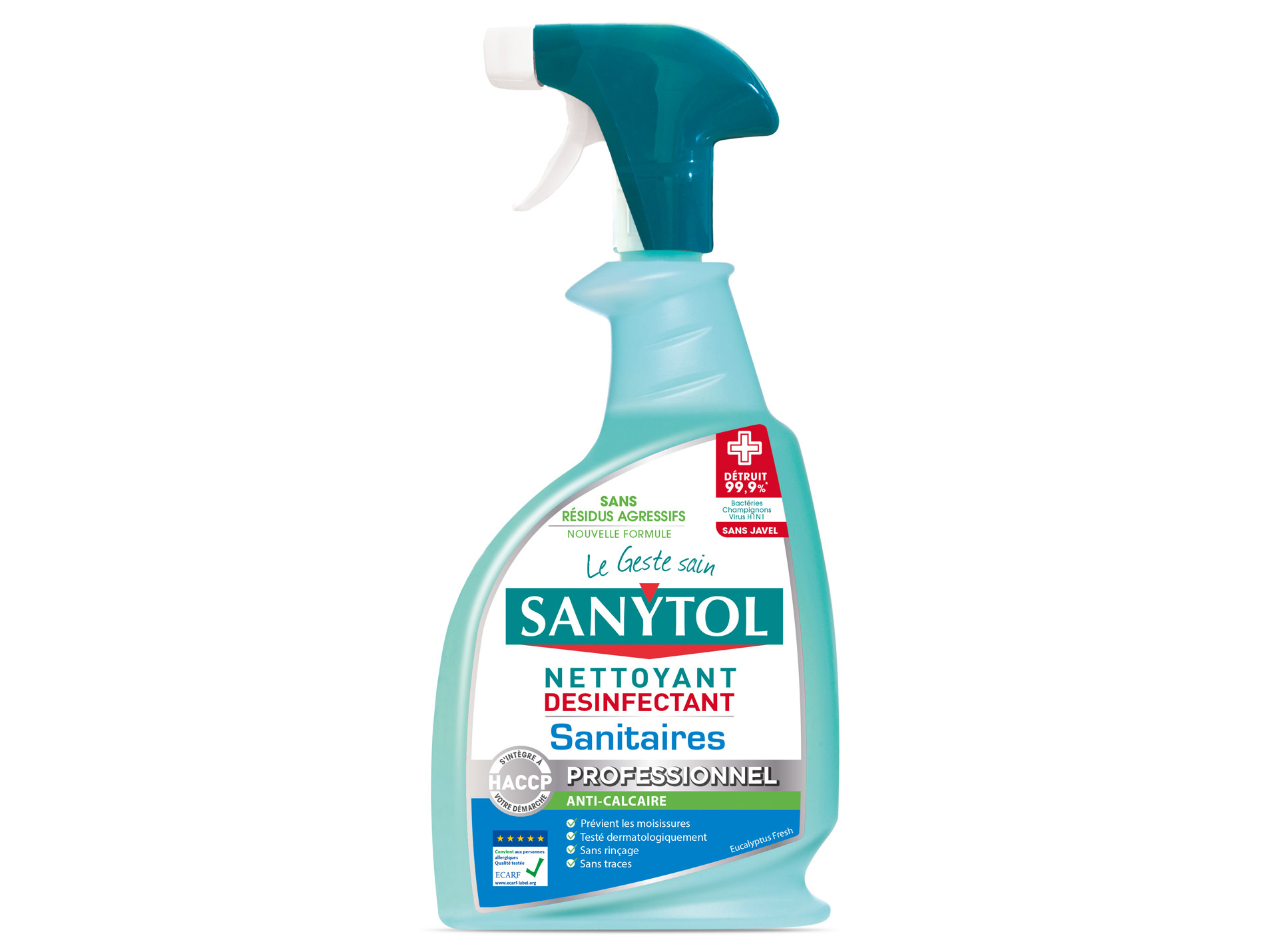 Nettoyant pro sanitaires fresh 750ml SANYTOL