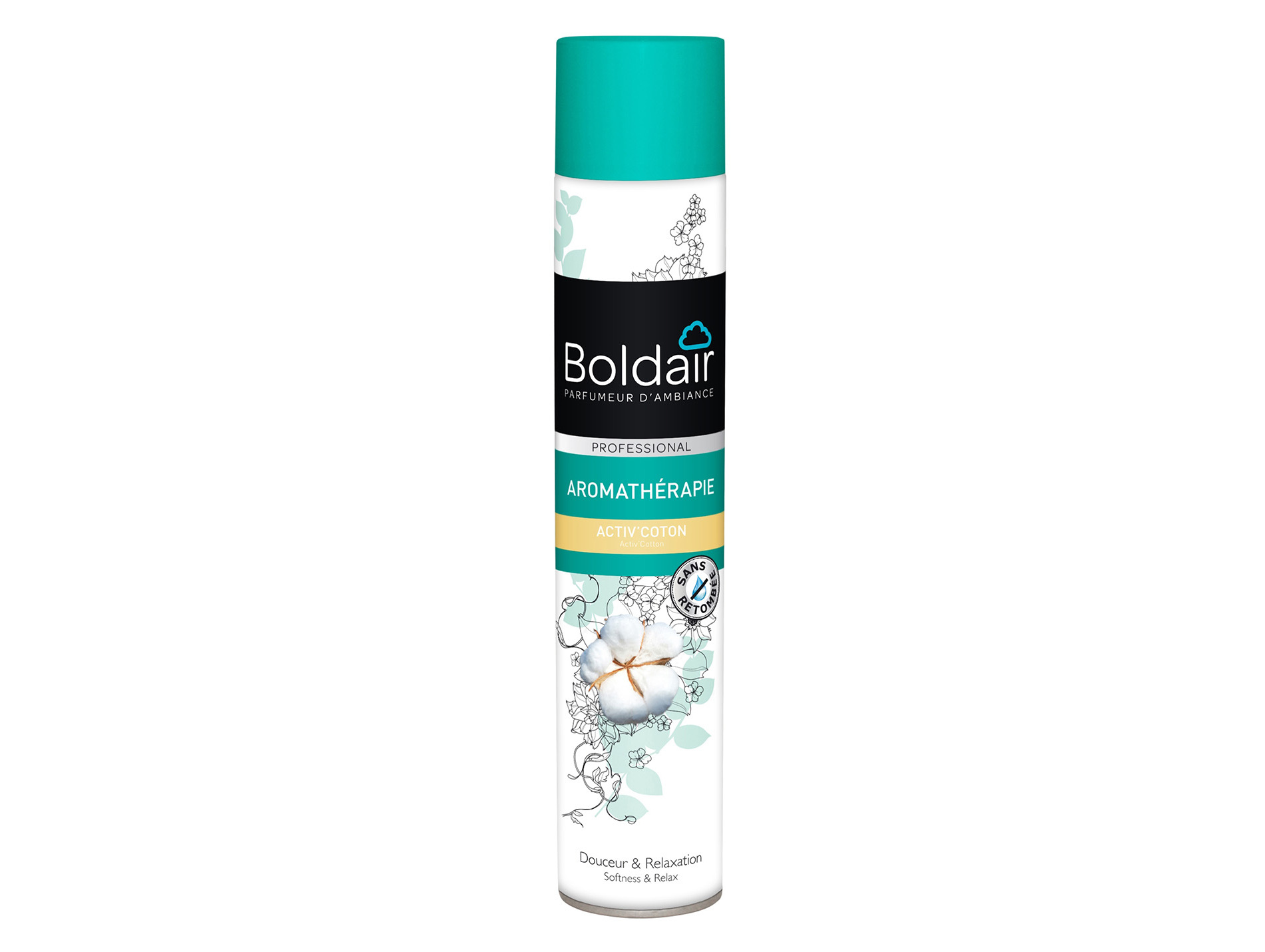 Aérosol désodorisant Coton 500ml