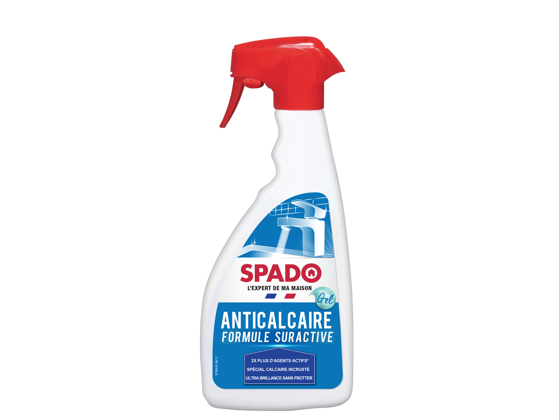 Anticalcaire suractif en gel 500ml SPADO