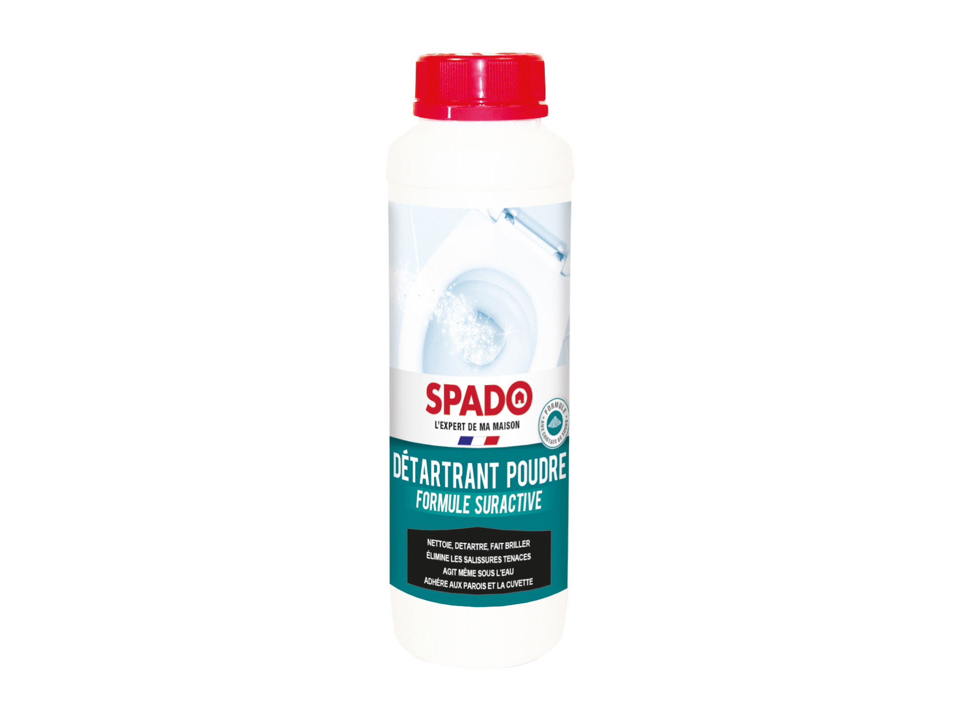Détartrant WC en poudre 750g SPADO