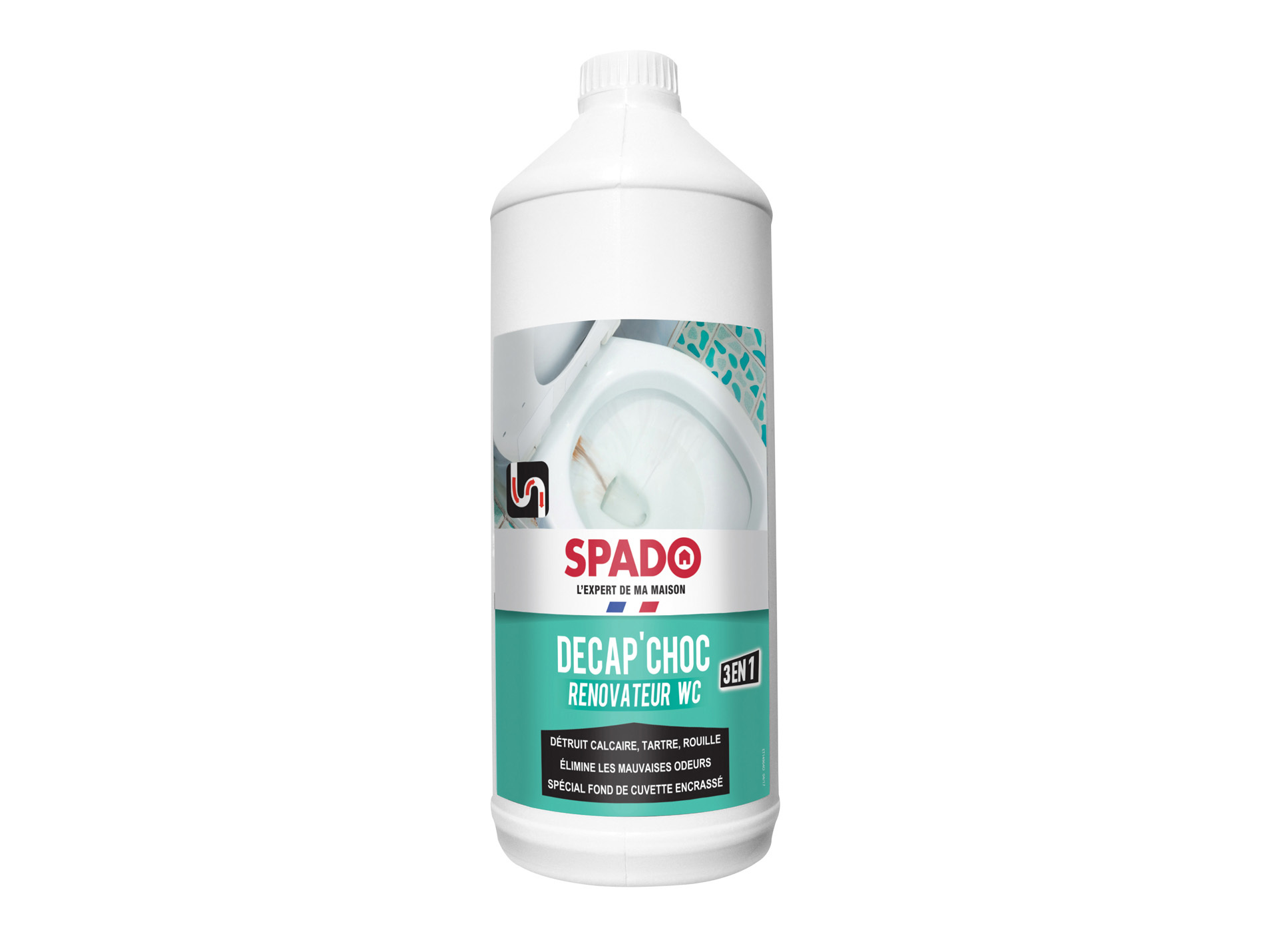 Décapeur choc rénovateur WC 1L SPADO