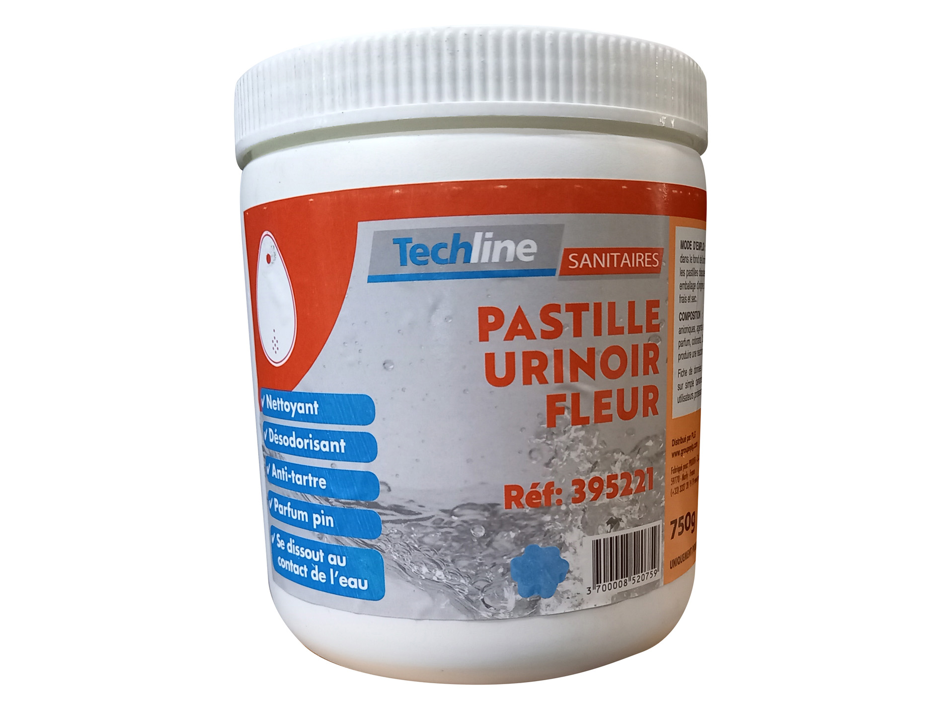 Pastille urinoir fleur 750g
