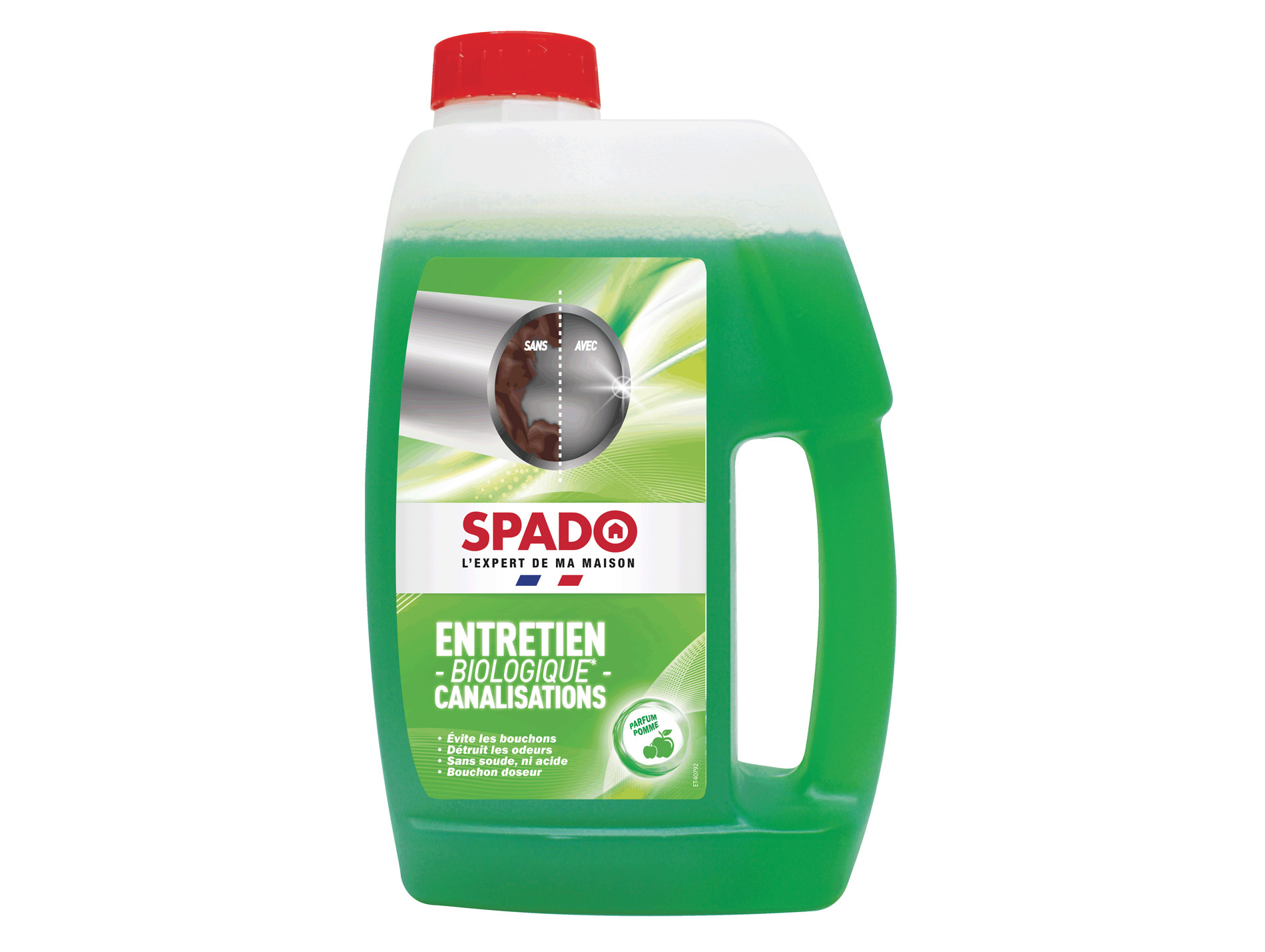 Entretien biologique canalisations 1L SPADO