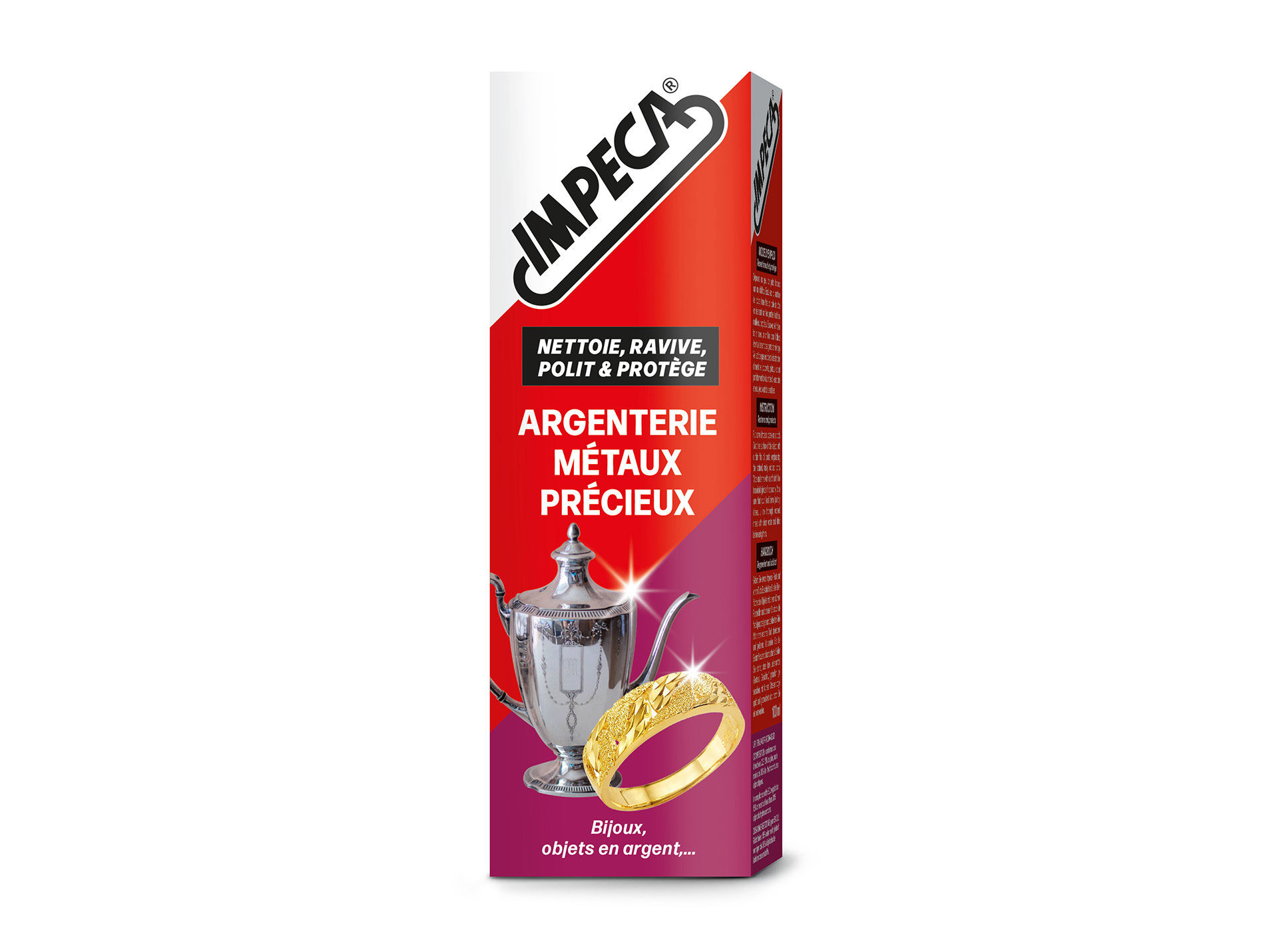 Nettoyant argenterie pour métaux précieux 100ml
