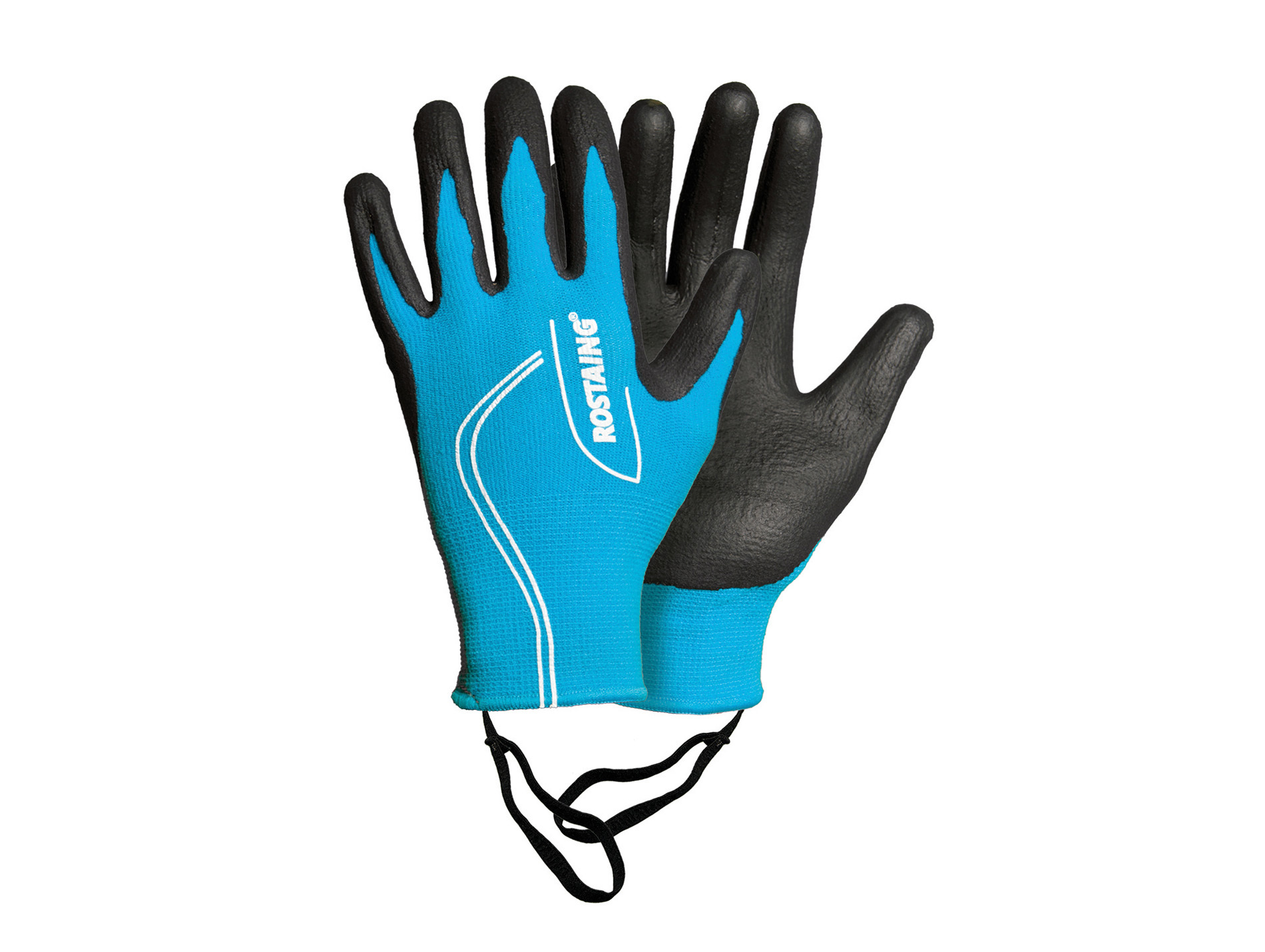 Gants de jardinage et bricolage Maxteen ROSTAING T5 bleu