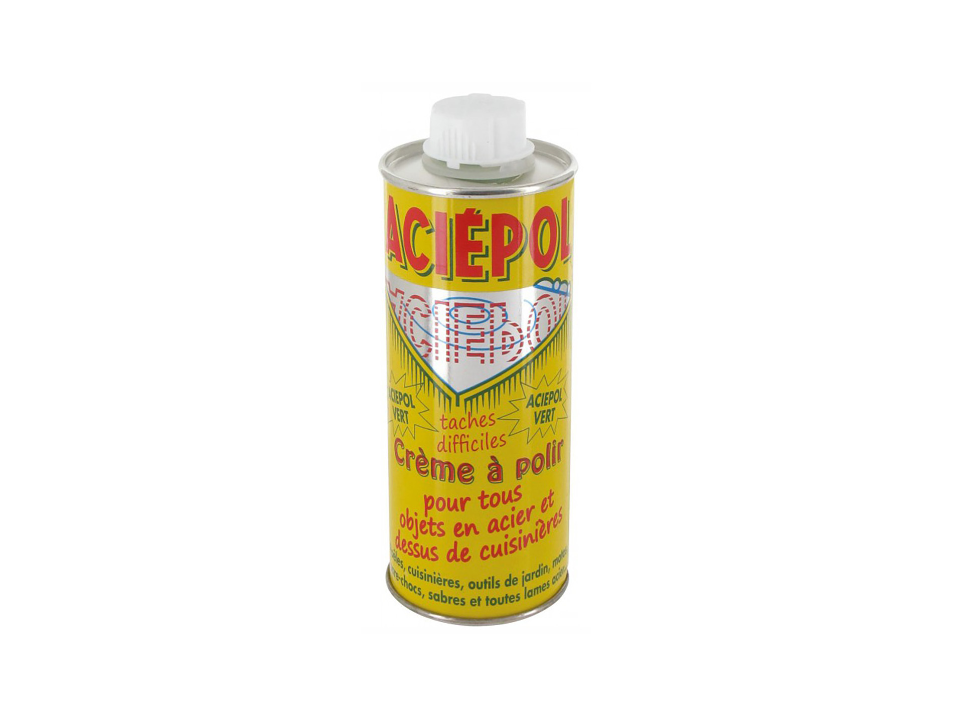 Crème à polir ACIEPOL acier et dessus de cuisinières 250ml