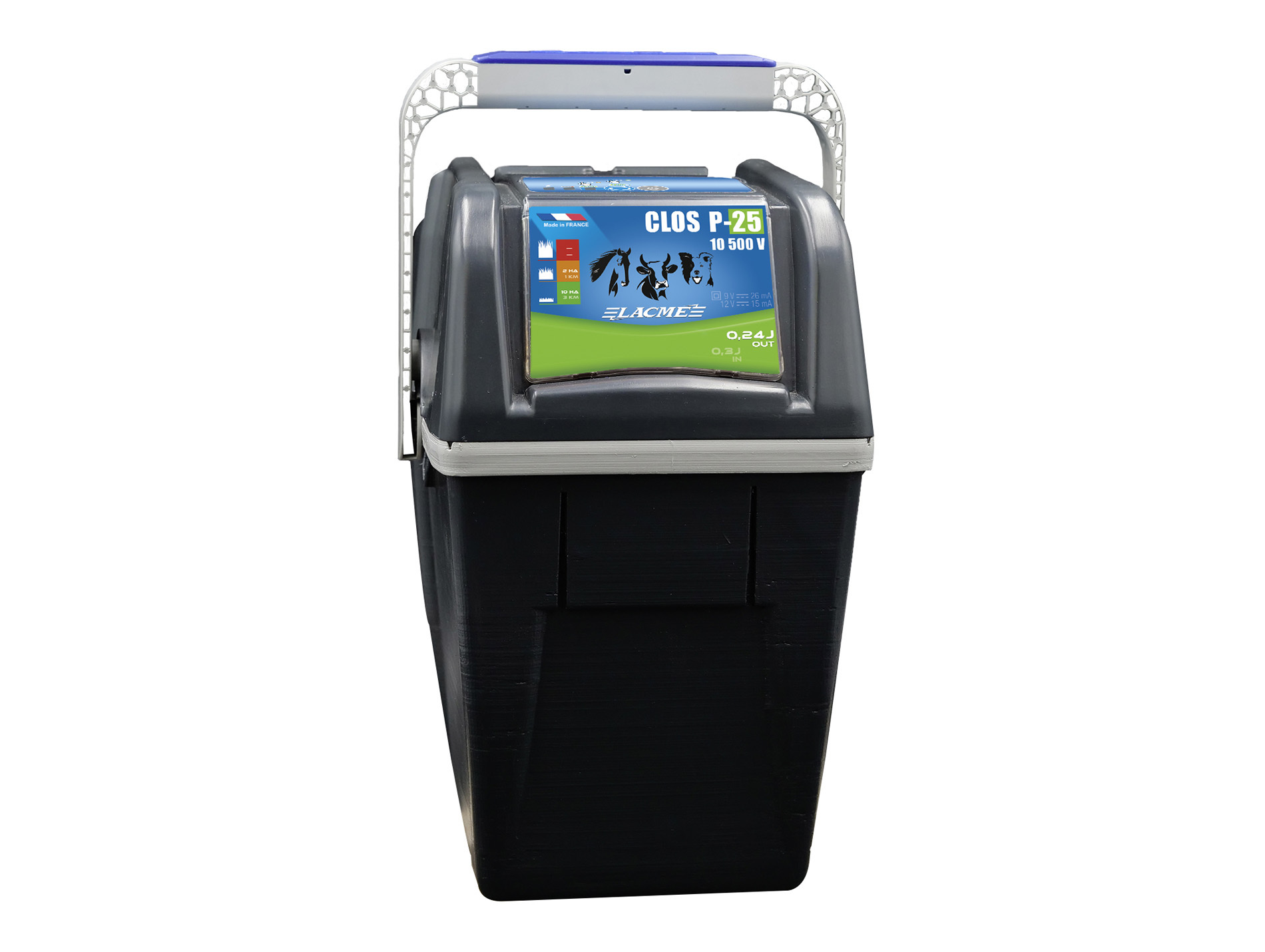 Electrificateur Clos P25 LACME 10 500V 0,24J