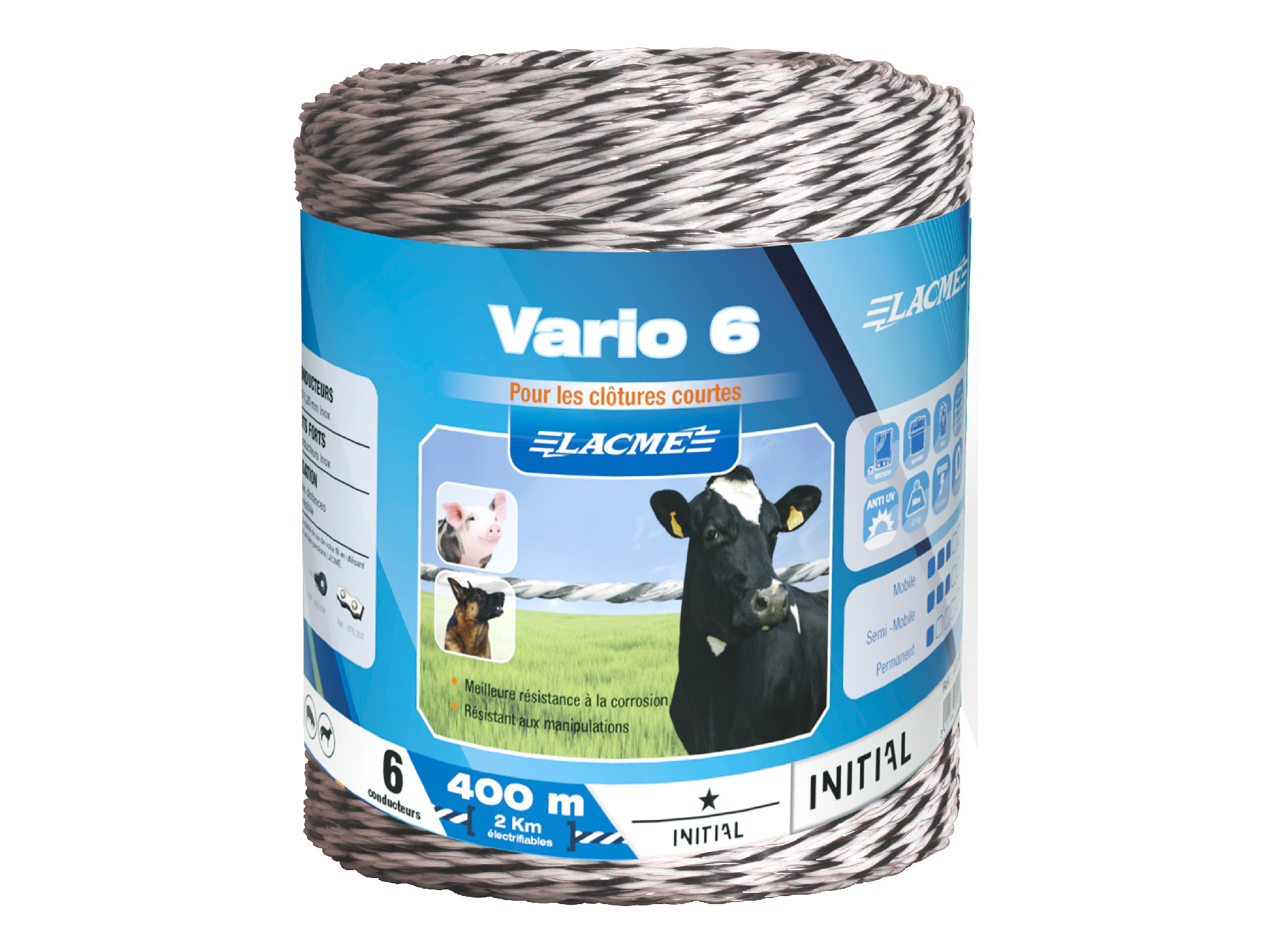 Fil Vario 6 LACME 6xØ0,2mm L.400m