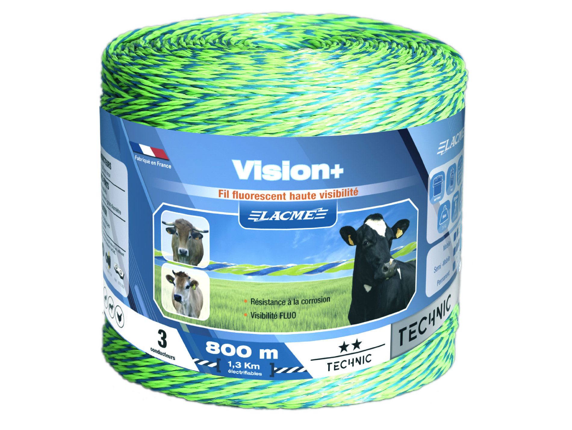 Fil Vision+ LACME 3xØ0,2mm L.800m