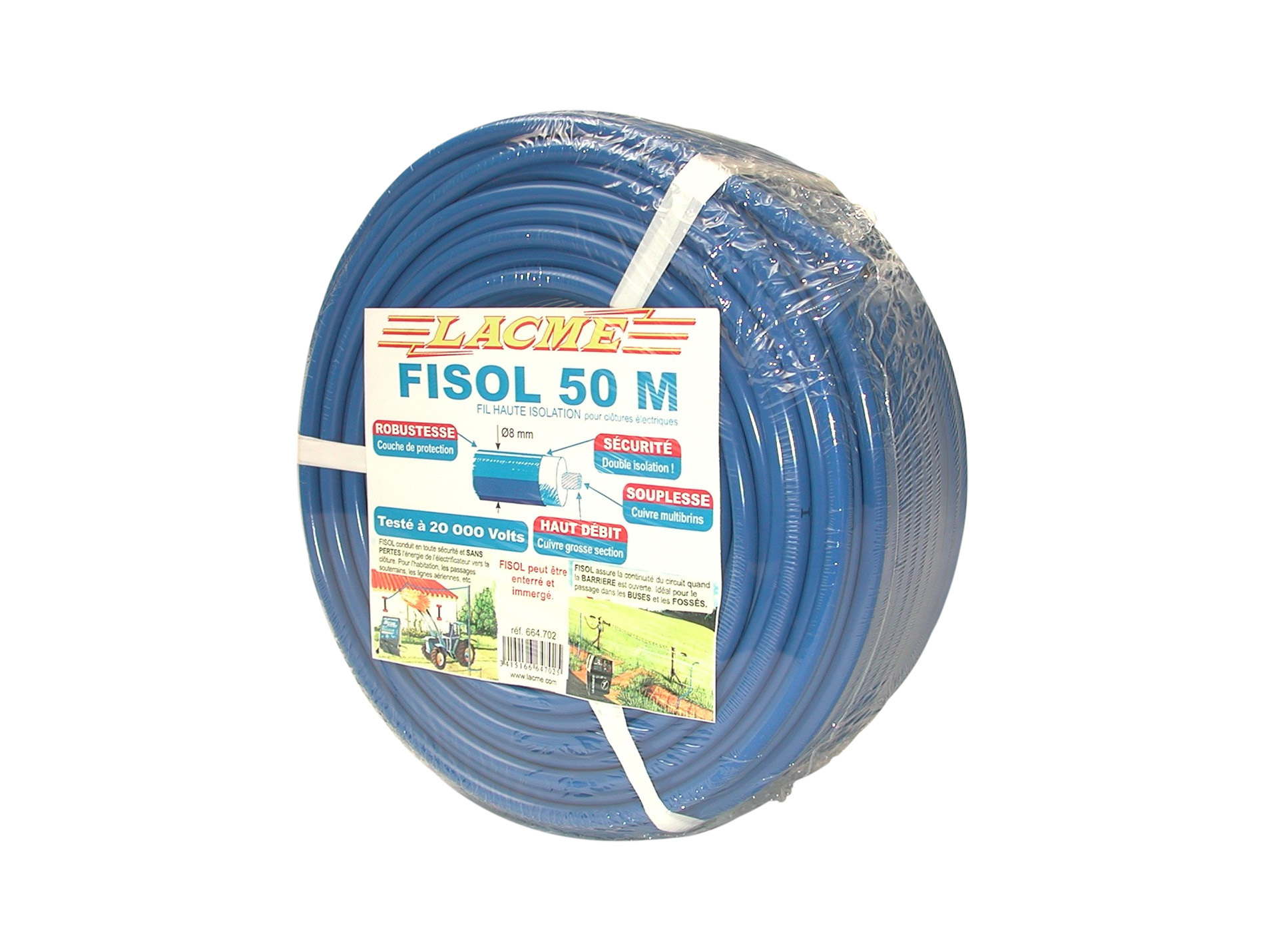 Fil haute isolation Fisol LACME L.50m