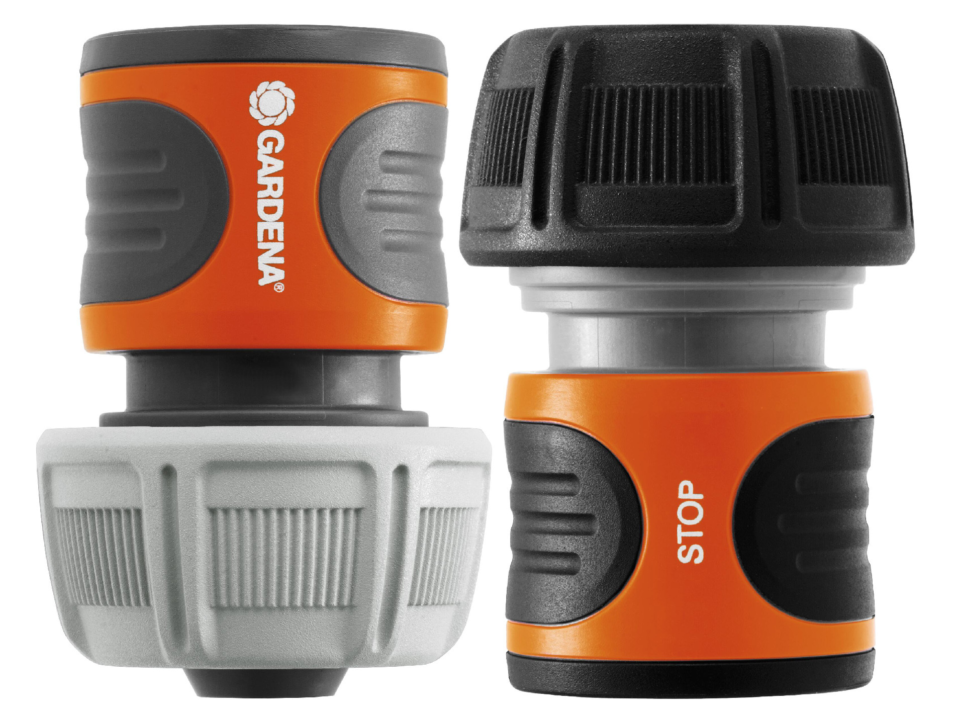 Raccords rapide + aquastop GARDENA Ø19mm 20/27