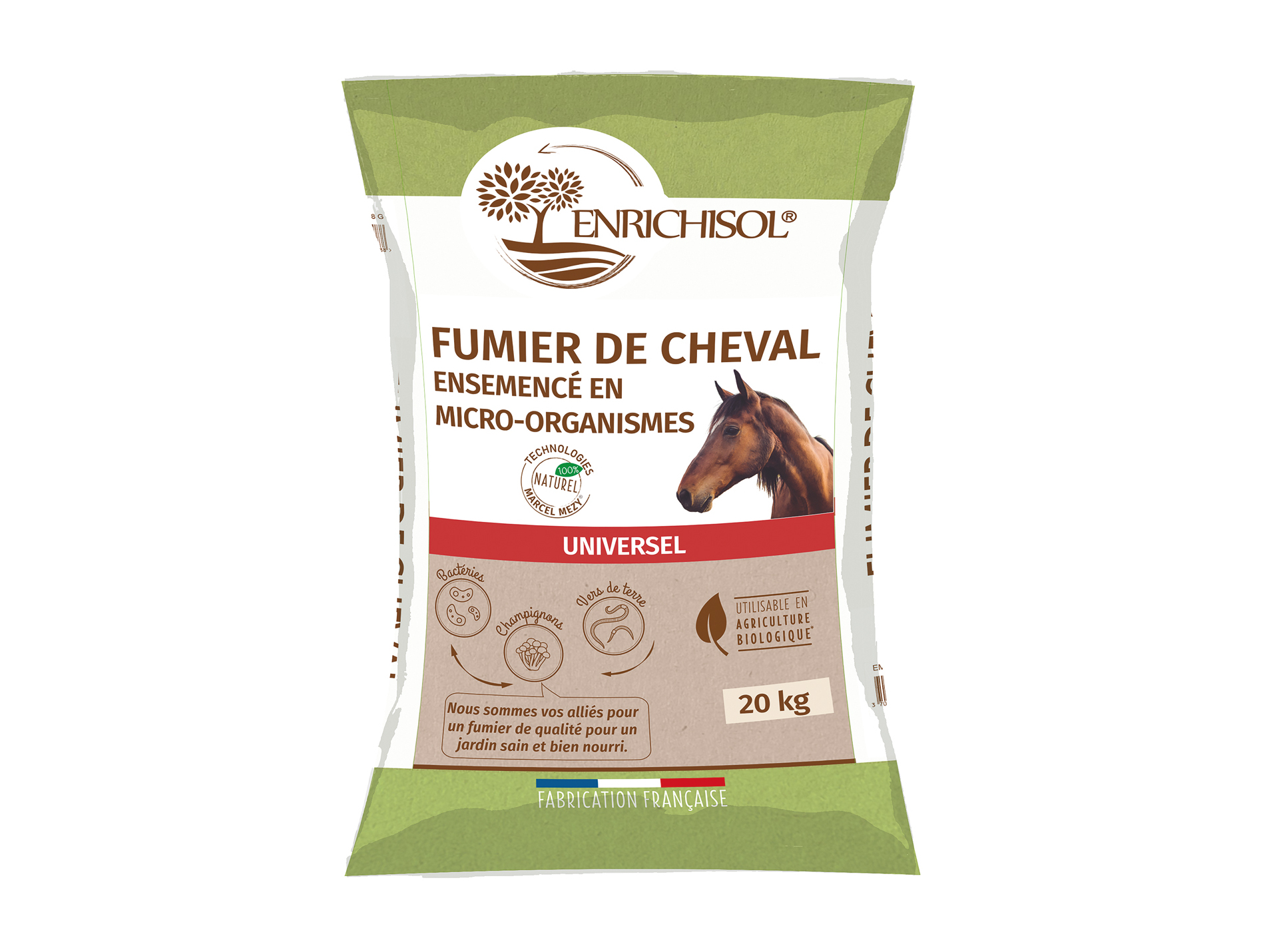 Fumier de cheval 20KG