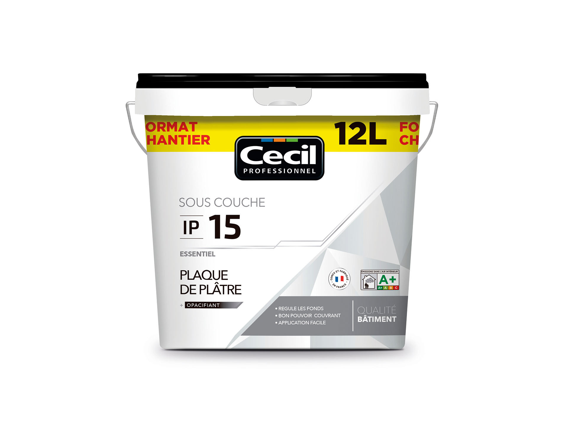 Sous-couche V33 IP15 Essentiel plaque de plâtre 12L