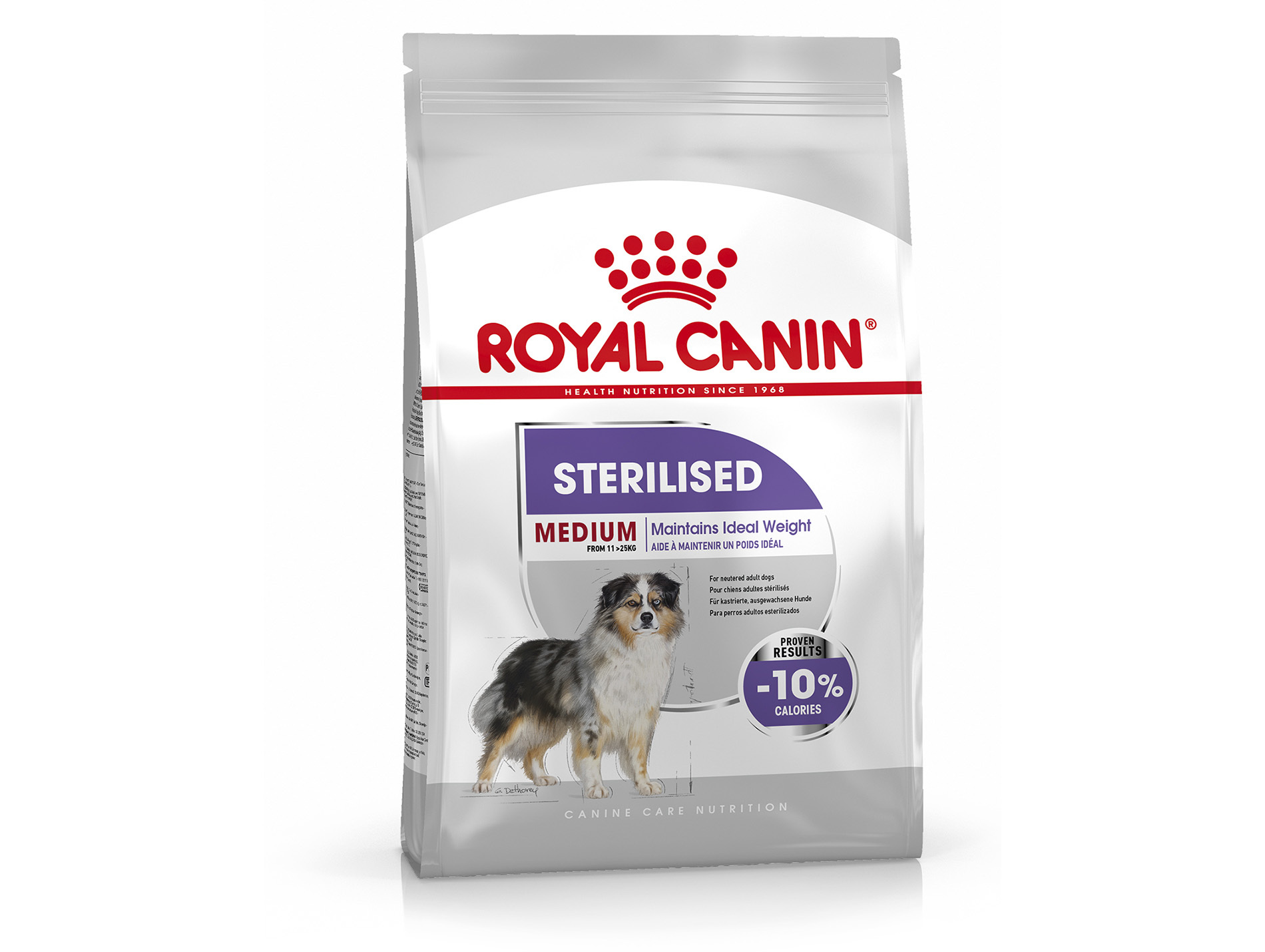 Croquettes chien medium adulte stérilisé ROYAL CANIN 12kg