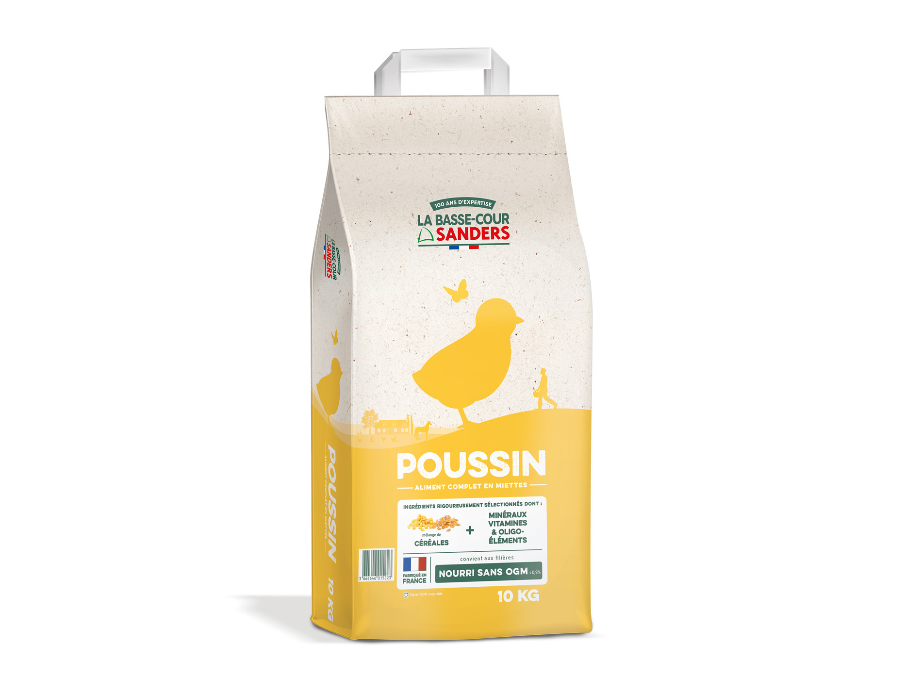 Aliment complet en miettes SANDERS Poussin 10kg